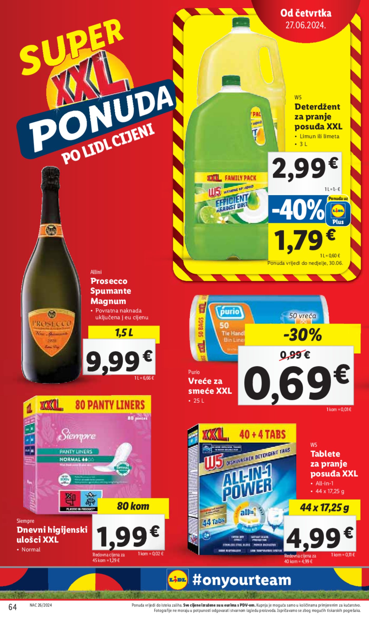 Lidl Super ponuda od Ponedjeljka 24.06.-30.06.2024.