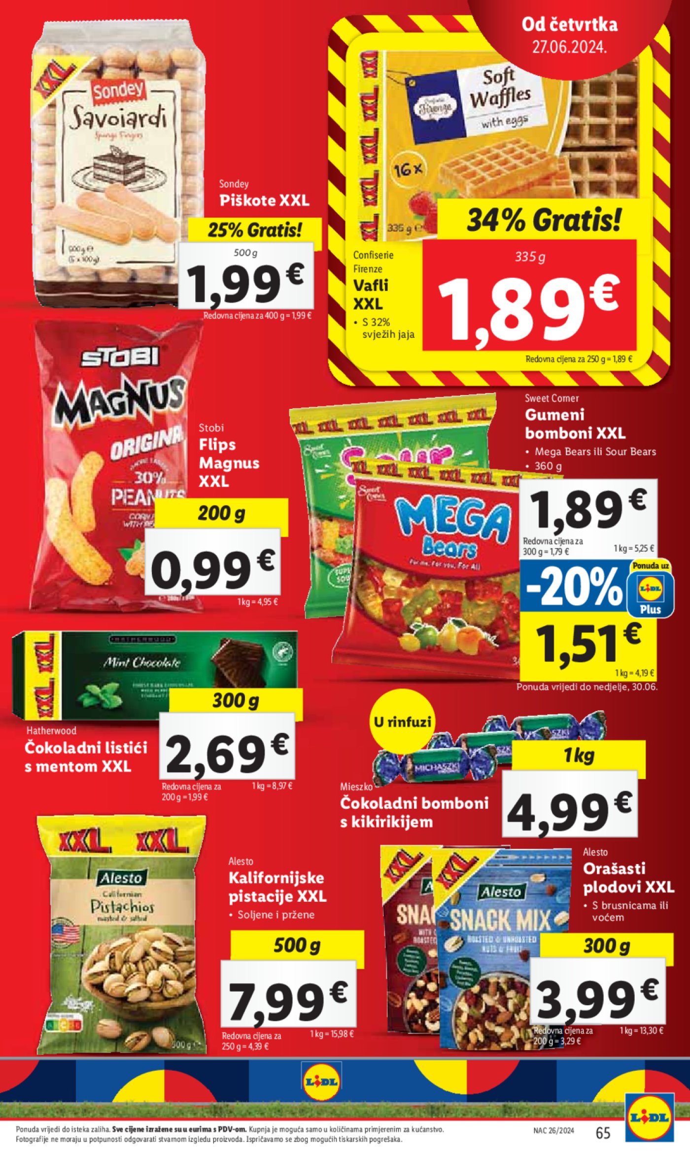 Lidl Super ponuda od Ponedjeljka 24.06.-30.06.2024.