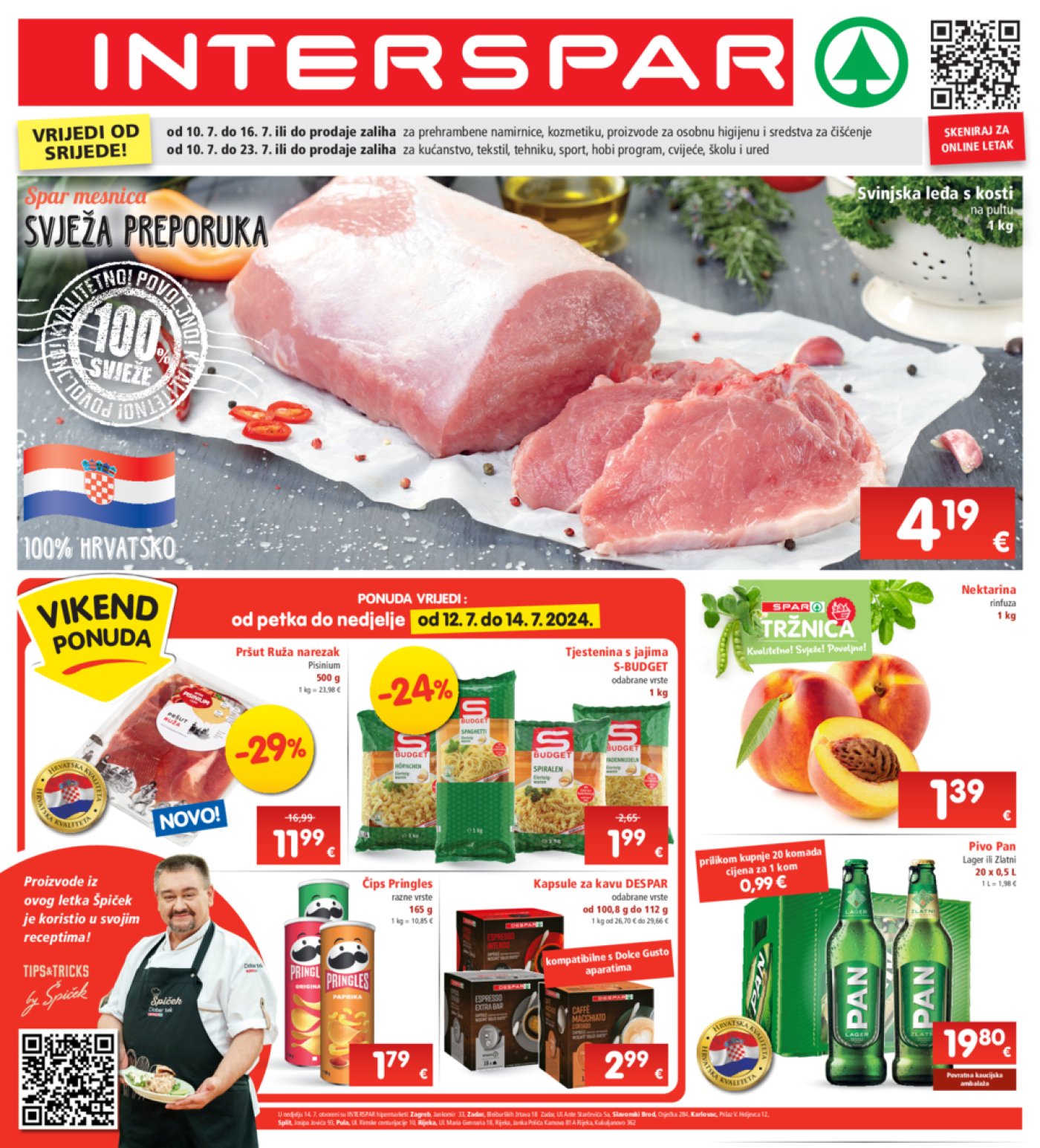 INTERSPAR katalog akcija 10.7.-16.7.2024.