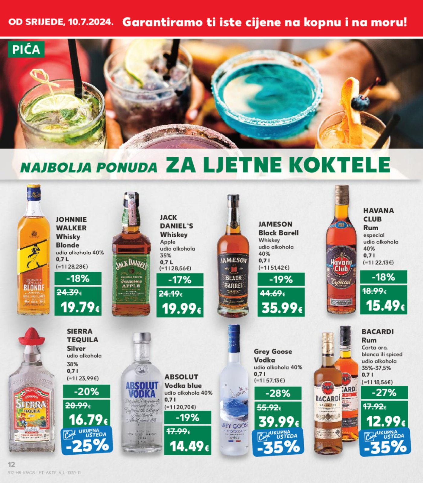 Kaufland katalog Akcija 10.07. - 16.07.2024. Odabrane poslovnice