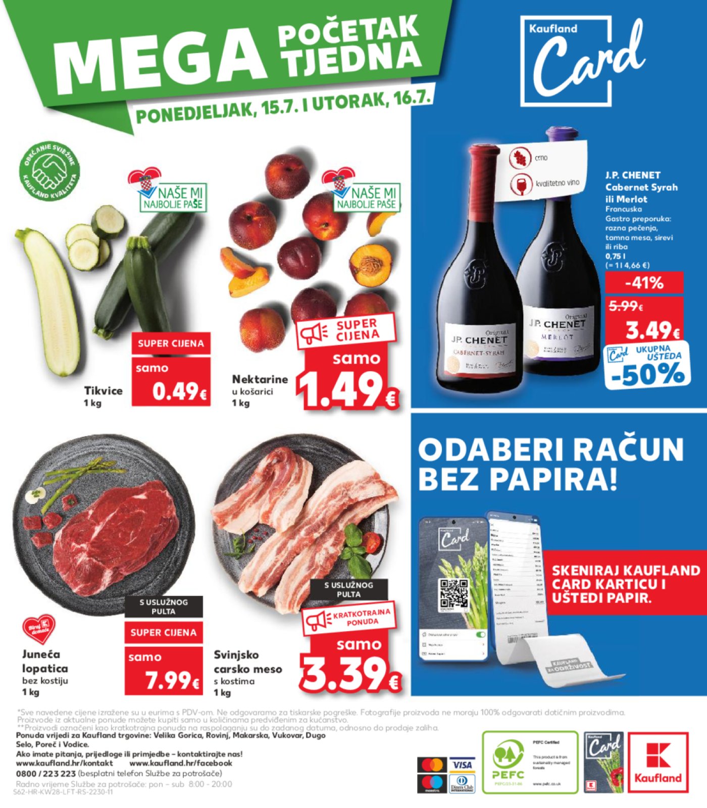 Kaufland katalog Akcija 10.07. - 16.07.2024. Vg, Ro, Ma, Vu, Ds, Po, Vo