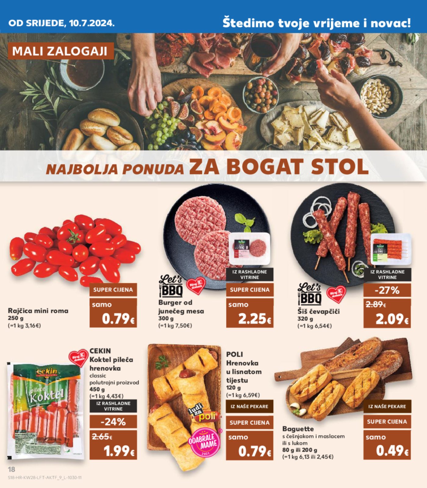 Kaufland katalog Akcija 10.07. - 16.07.2024. Vg, Ro, Ma, Vu, Ds, Po, Vo