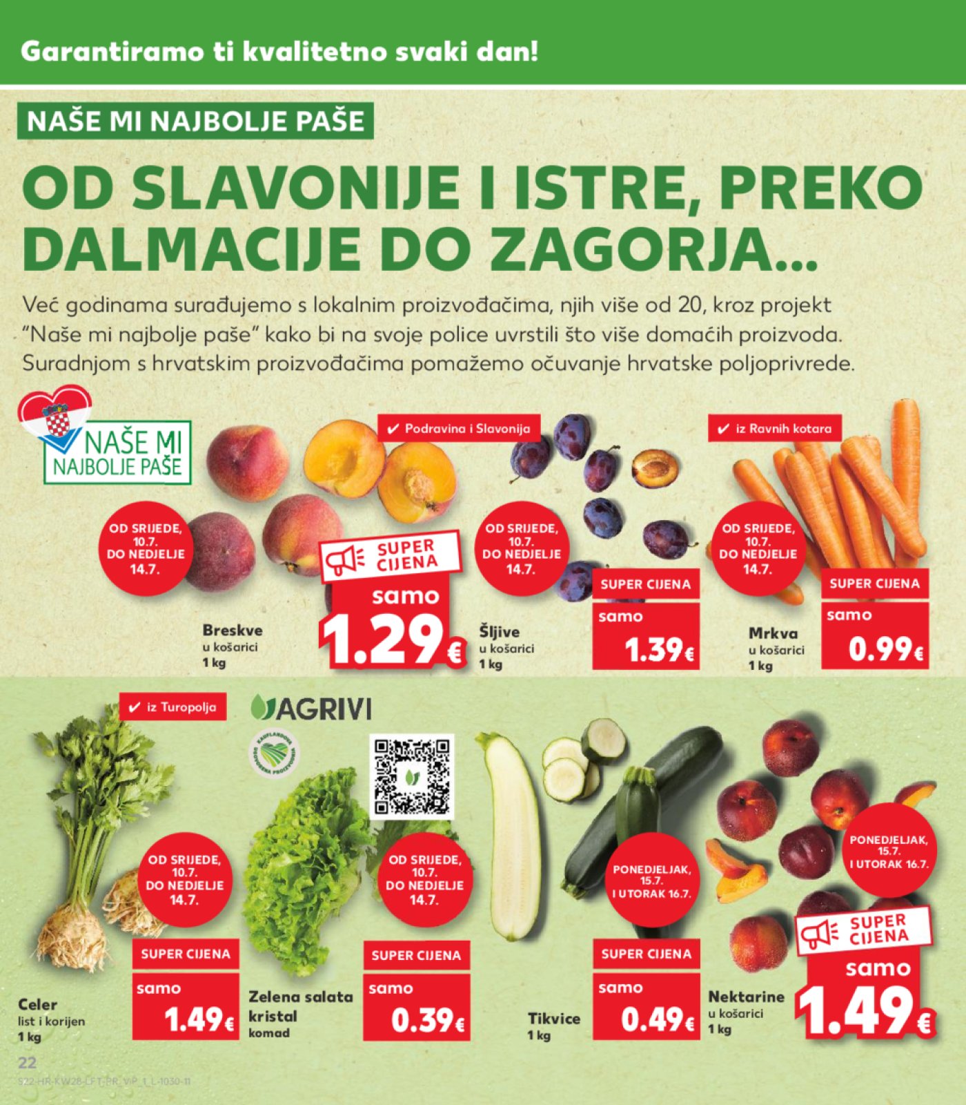 Kaufland katalog Akcija 10.07. - 16.07.2024. Vg, Ro, Ma, Vu, Ds, Po, Vo