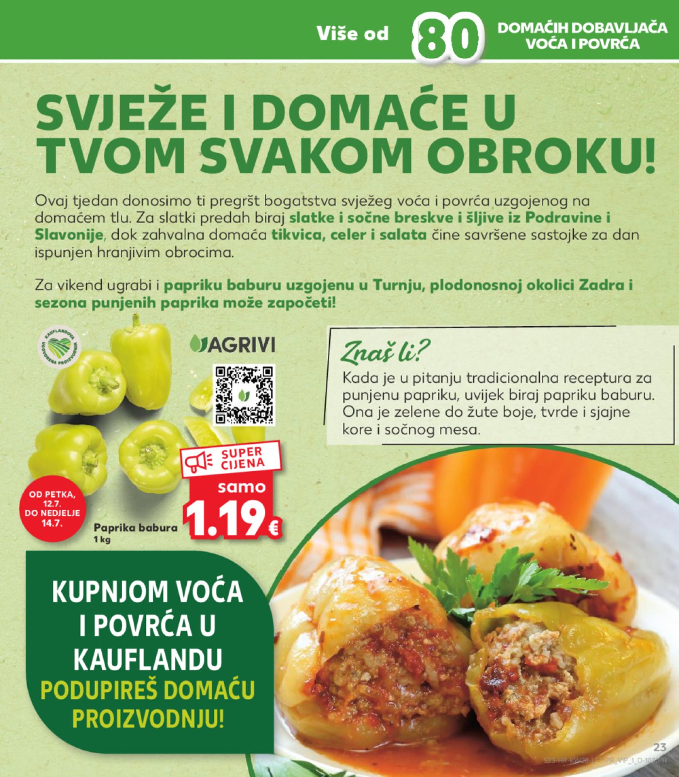 Kaufland katalog Akcija 10.07. - 16.07.2024. Vg, Ro, Ma, Vu, Ds, Po, Vo