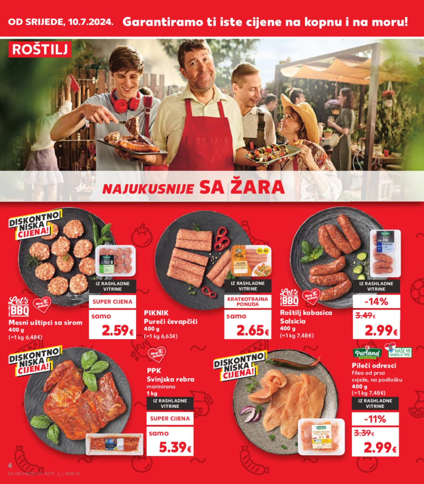 Kaufland katalog Akcija 10.07. - 16.07.2024. Vg, Ro, Ma, Vu, Ds, Po, Vo