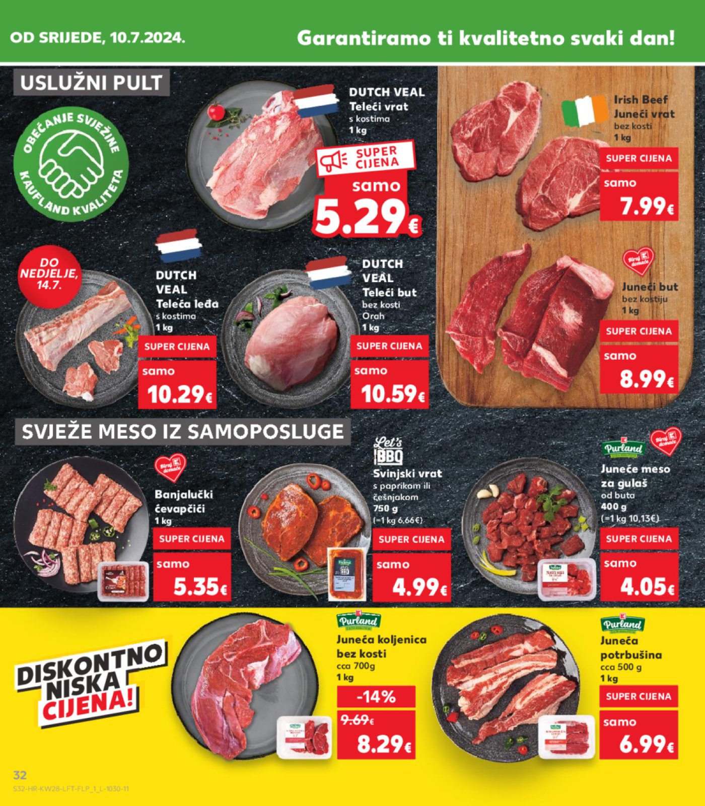 Kaufland katalog Akcija 10.07. - 16.07.2024. Vg, Ro, Ma, Vu, Ds, Po, Vo