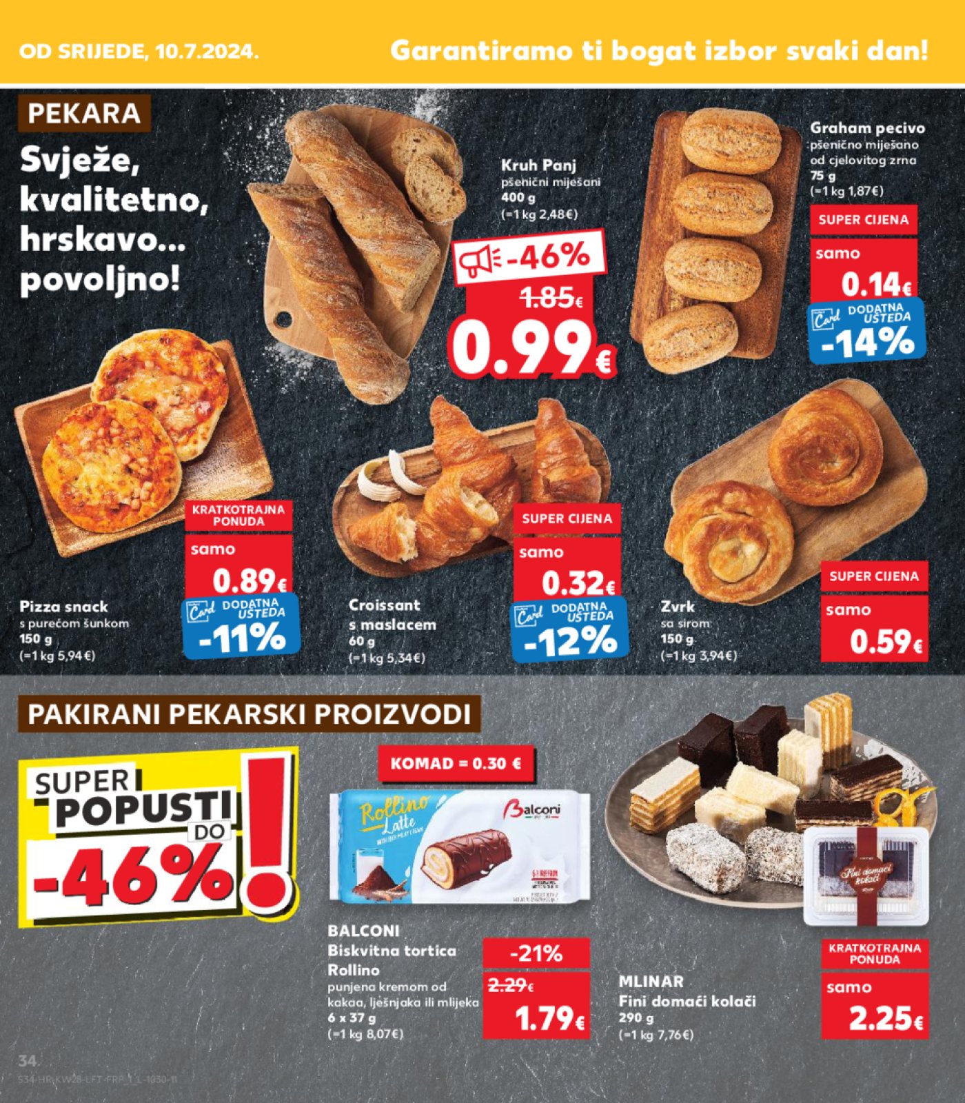 Kaufland katalog Akcija 10.07. - 16.07.2024. Vg, Ro, Ma, Vu, Ds, Po, Vo