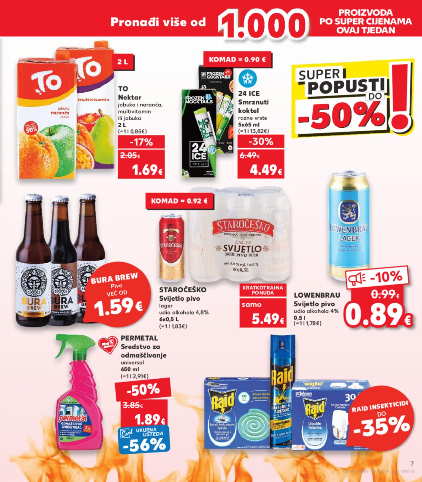 Kaufland katalog Akcija 10.07. - 16.07.2024. Vg, Ro, Ma, Vu, Ds, Po, Vo