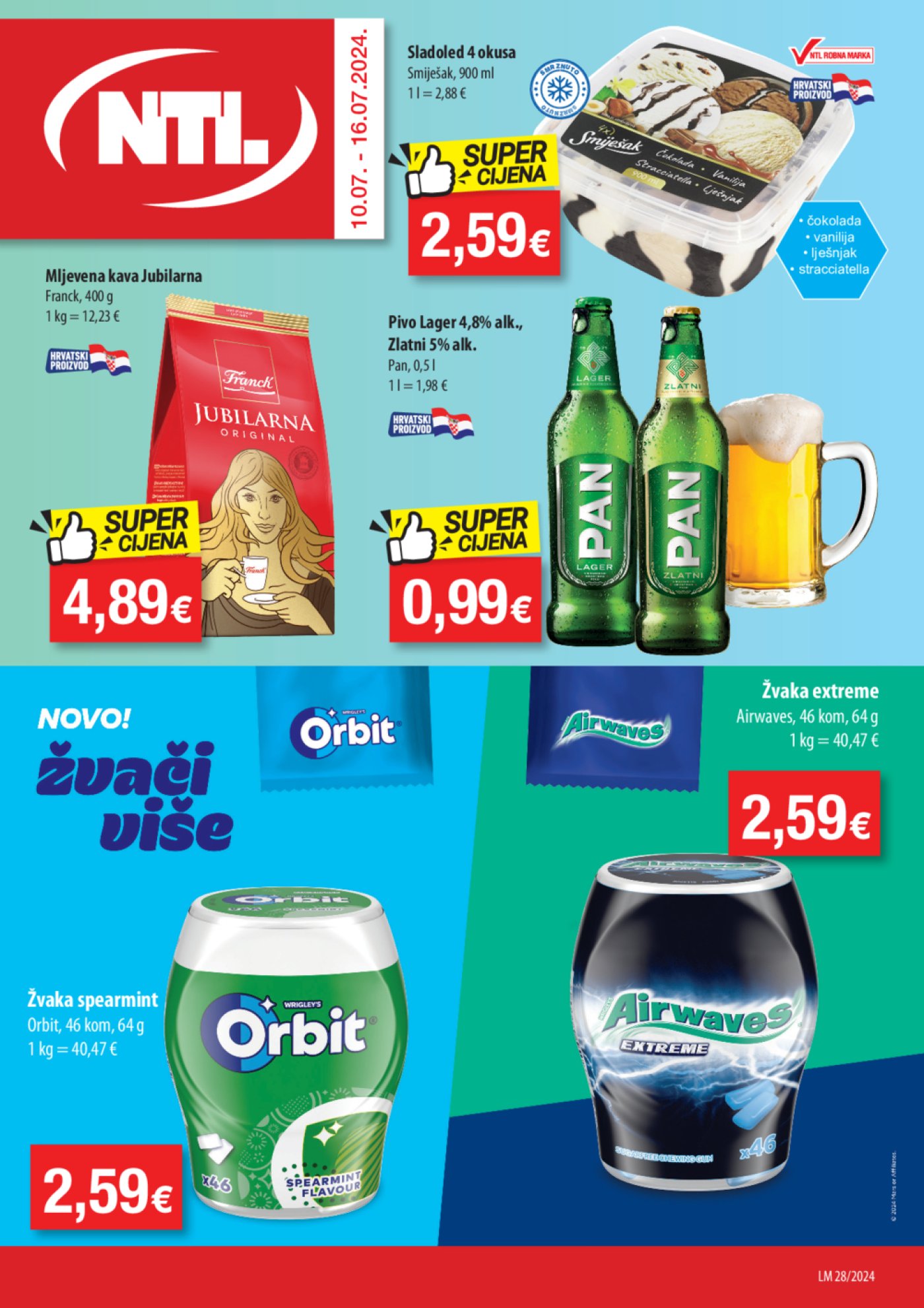 NTL katalog Akcija 10.07.-16.07. 2024. Sjever