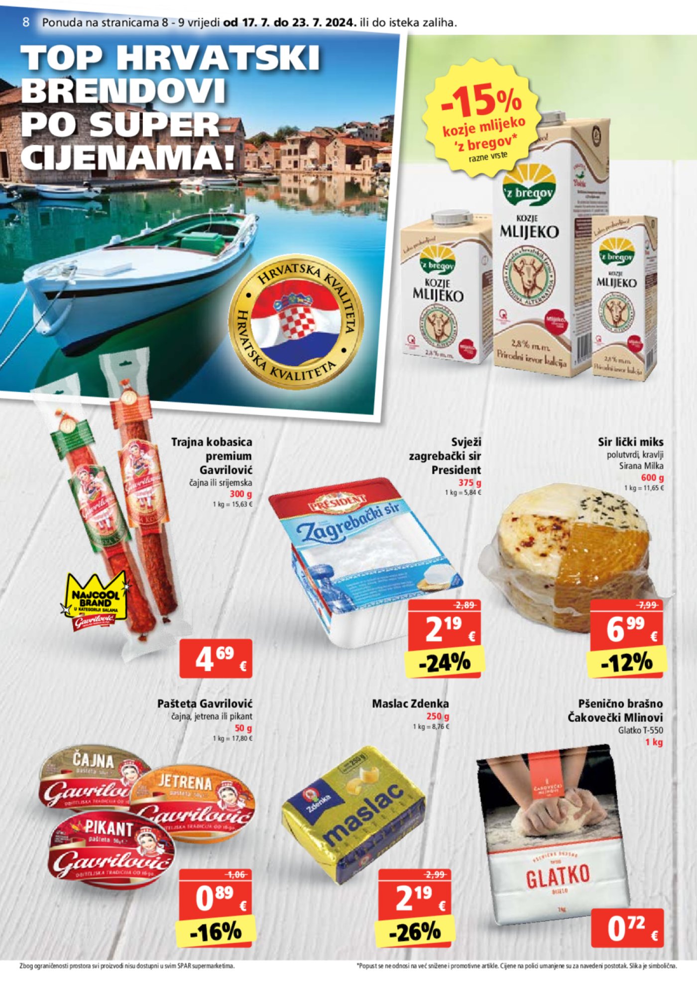 SPAR katalog akcija 17.07.2024. - 23.07.2024.