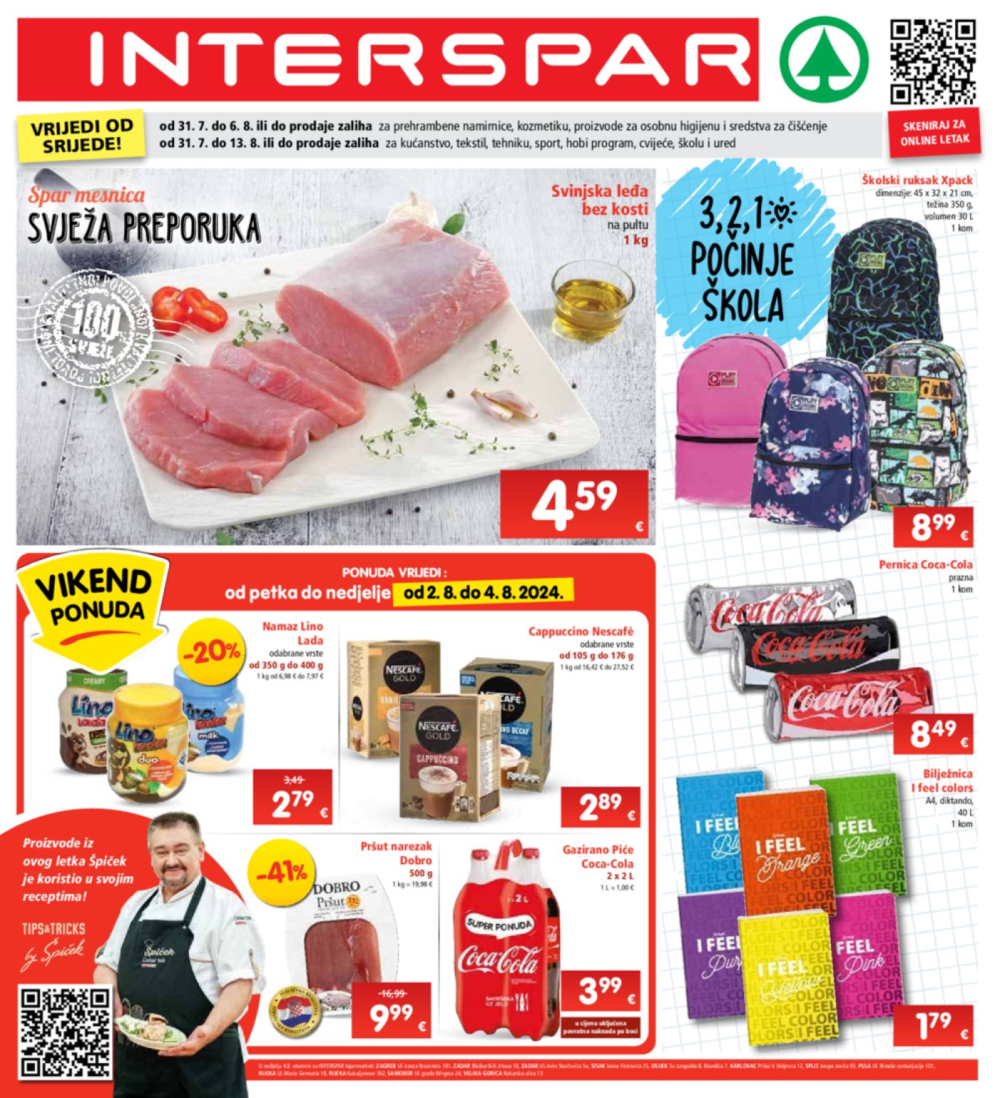 INTERSPAR katalog Akcija 31.07.-06.08.2024.