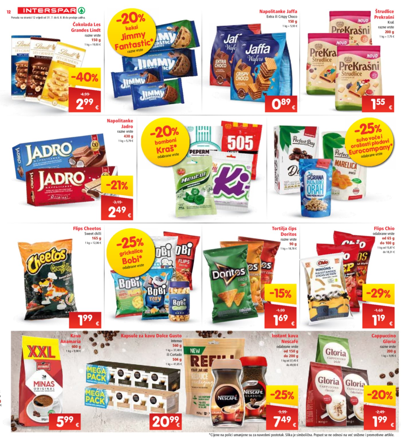 INTERSPAR katalog Akcija 31.07.-06.08.2024.