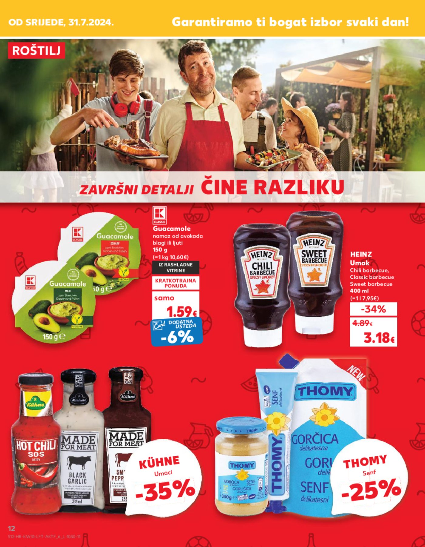 Kaufland katalog Akcija 31.07.-06.08.2024. Odabrane poslovnice