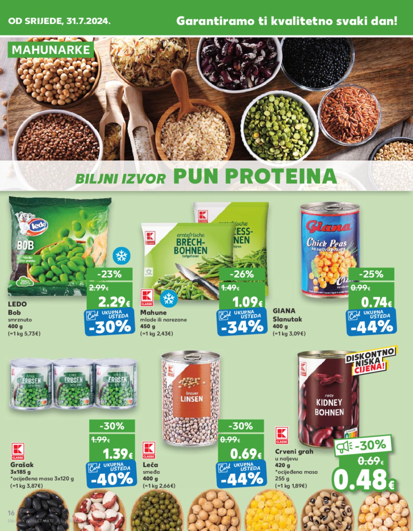 Kaufland katalog Akcija 31.07.-06.08.2024. Odabrane poslovnice