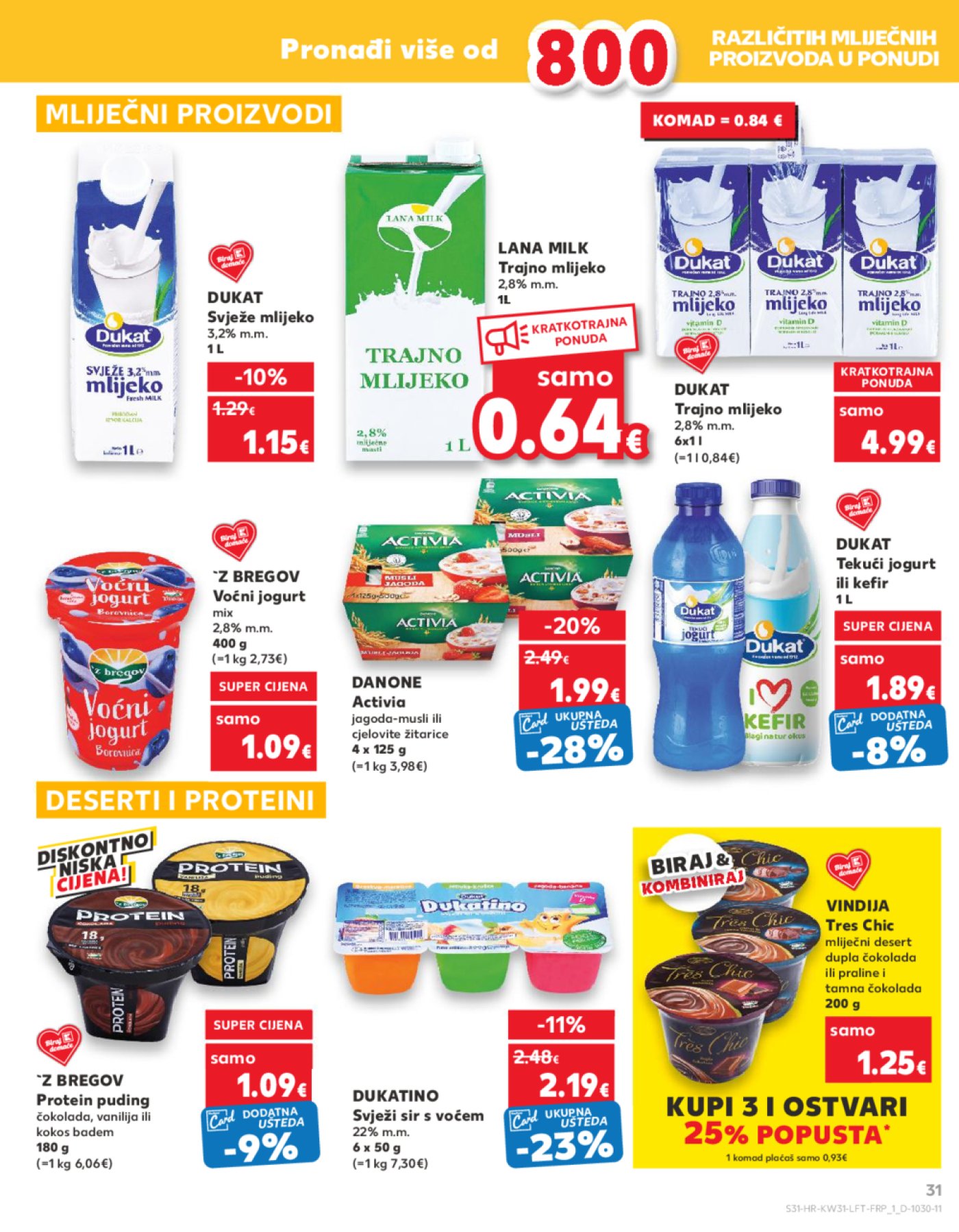 Kaufland katalog Akcija 31.07.-06.08.2024. Odabrane poslovnice
