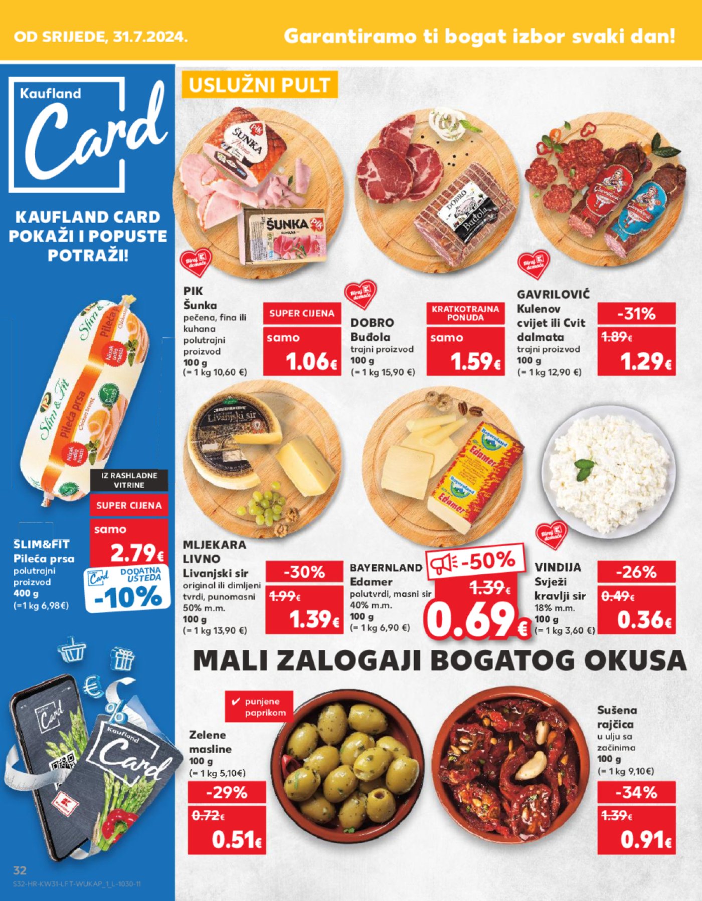 Kaufland katalog Akcija 31.07.-06.08.2024. Odabrane poslovnice