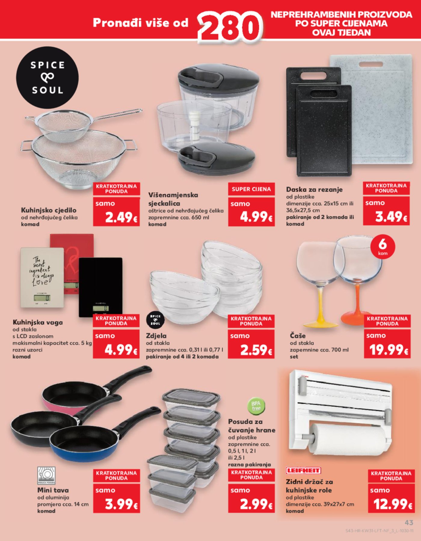 Kaufland katalog Akcija 31.07.-06.08.2024. Odabrane poslovnice