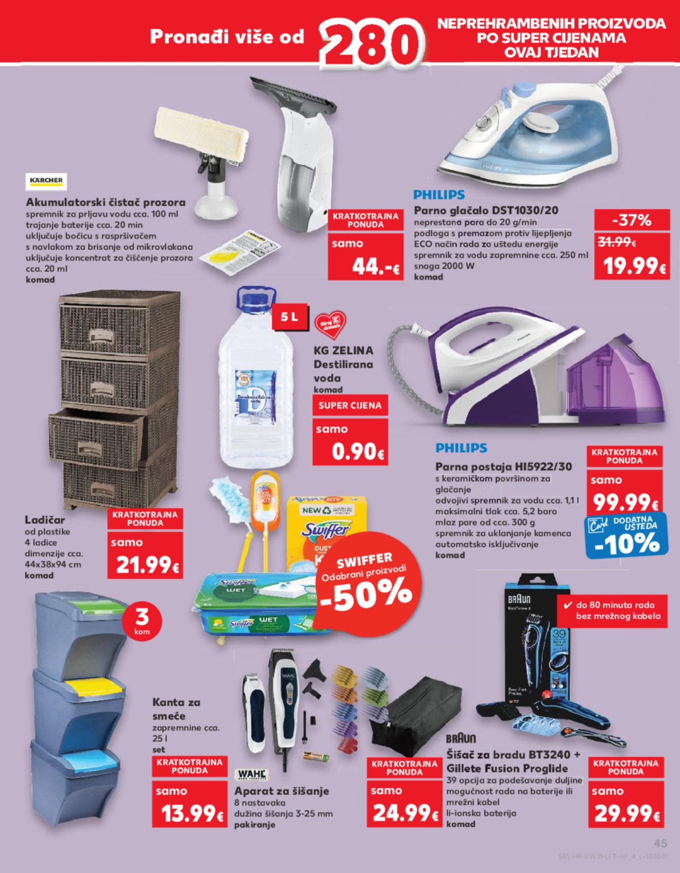 Kaufland katalog Akcija 31.07.-06.08.2024. Odabrane poslovnice