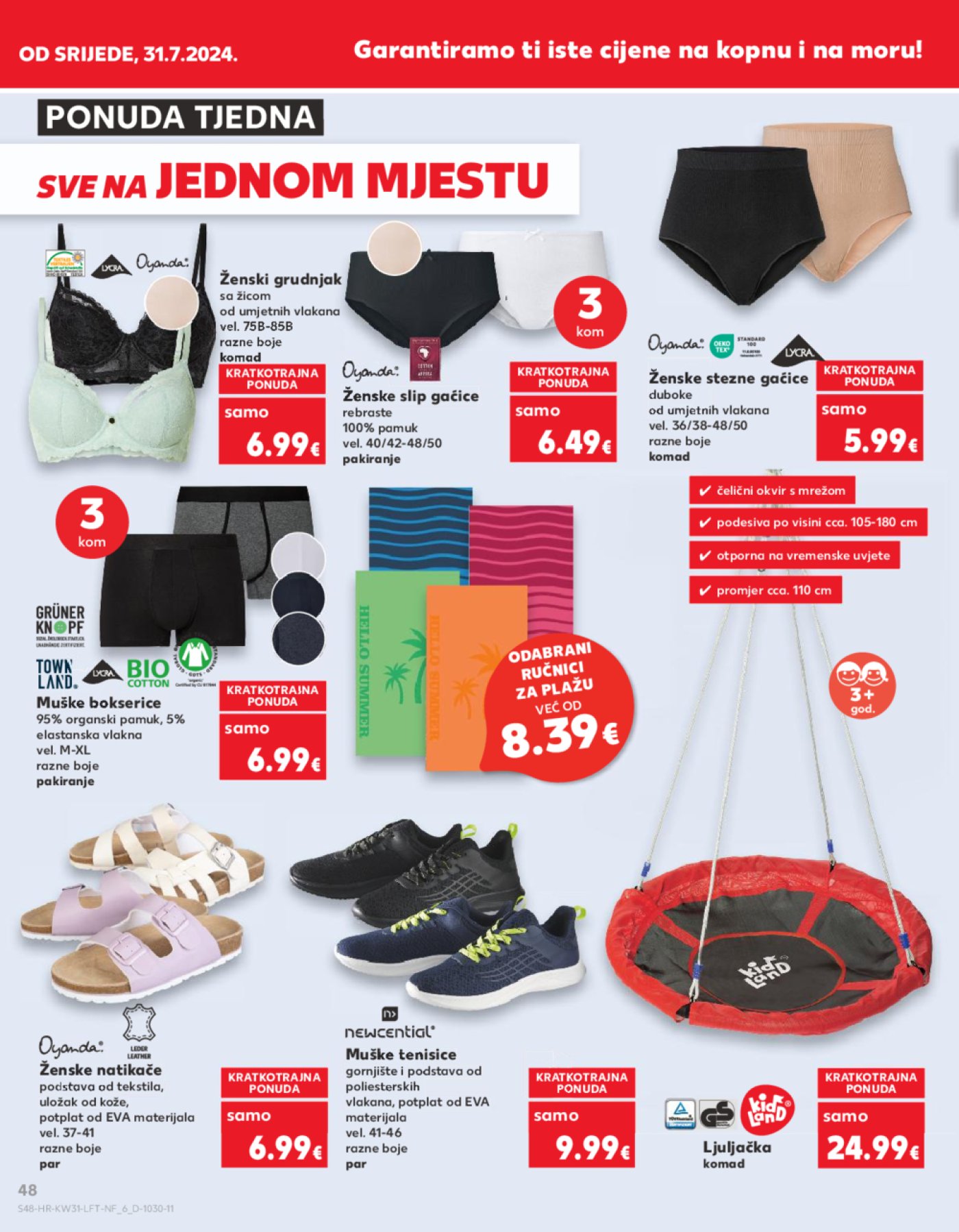 Kaufland katalog Akcija 31.07.-06.08.2024. Odabrane poslovnice