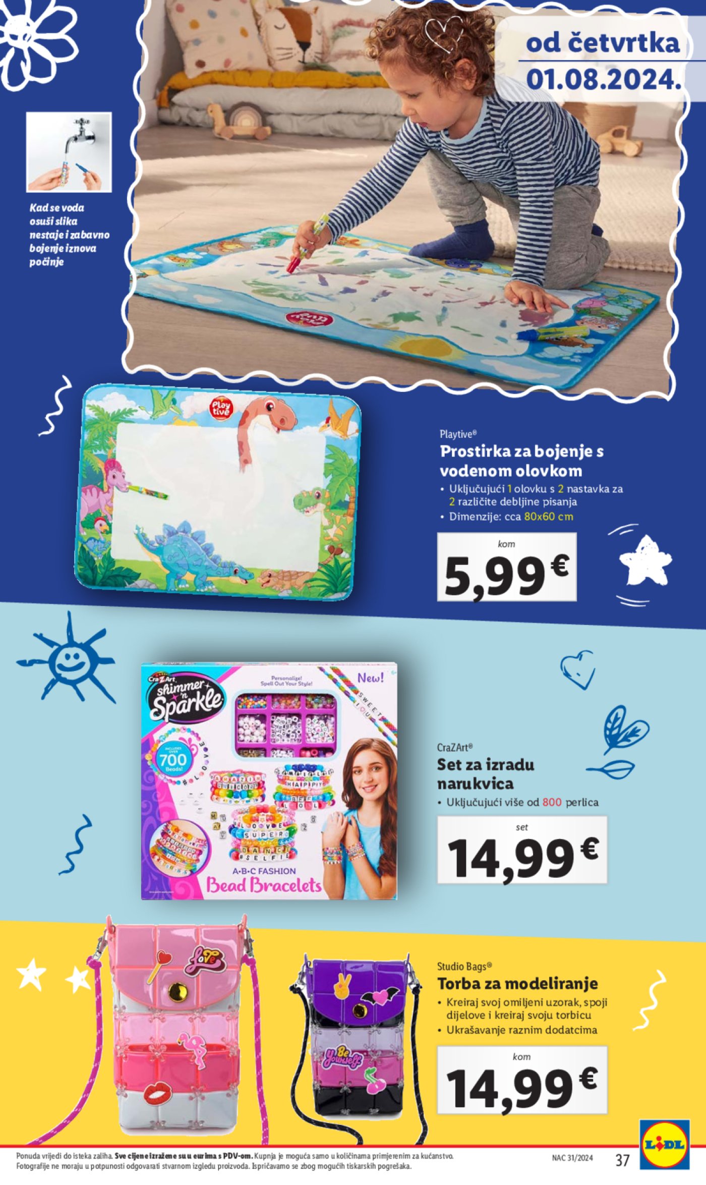Lidl katalog Pripreme za novu školsku godinu 01.08.2024.