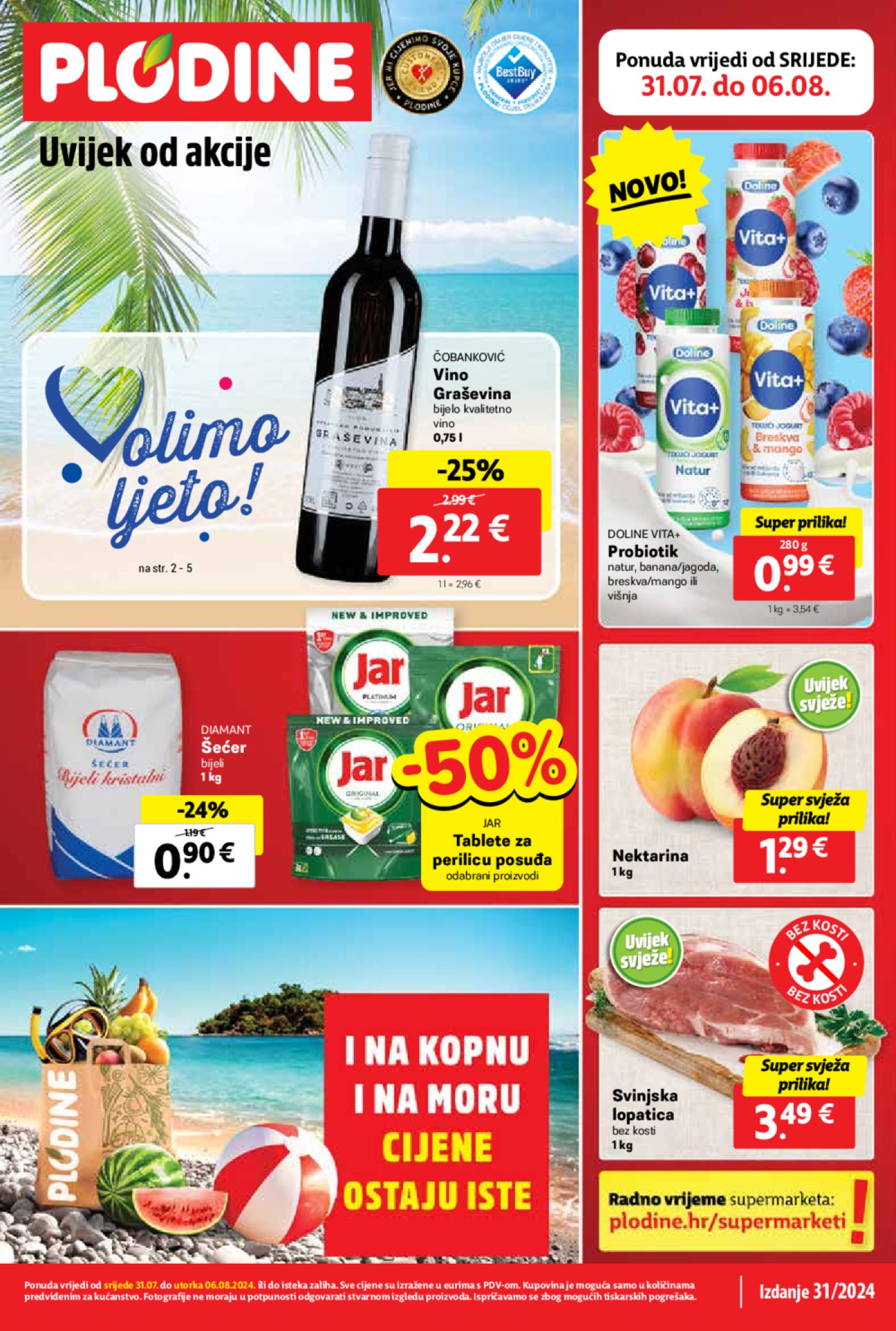 Plodine katalog Akcija 31.07.-06.08.2024.