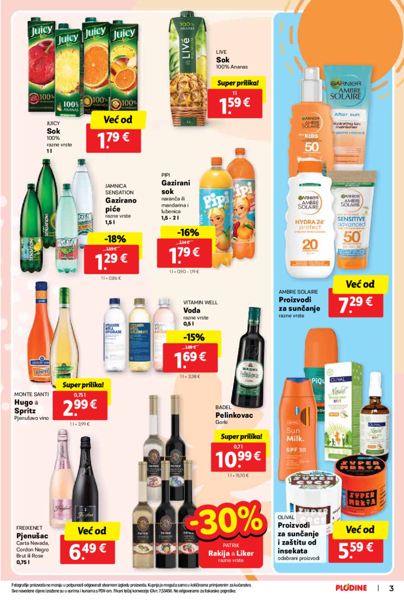 Plodine katalog Akcija 31.07.-06.08.2024.