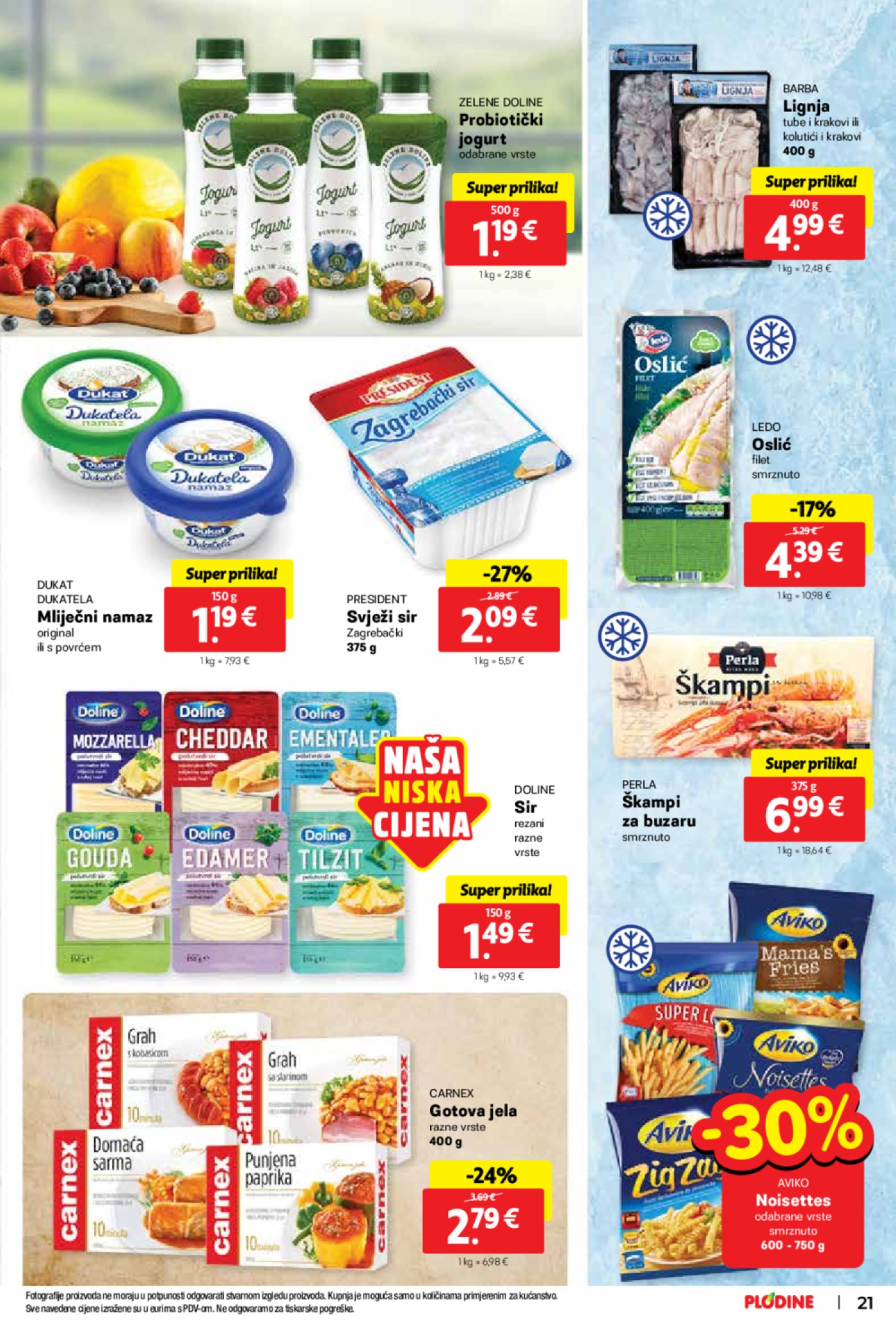 Plodine katalog Akcija 31.07.-06.08.2024.