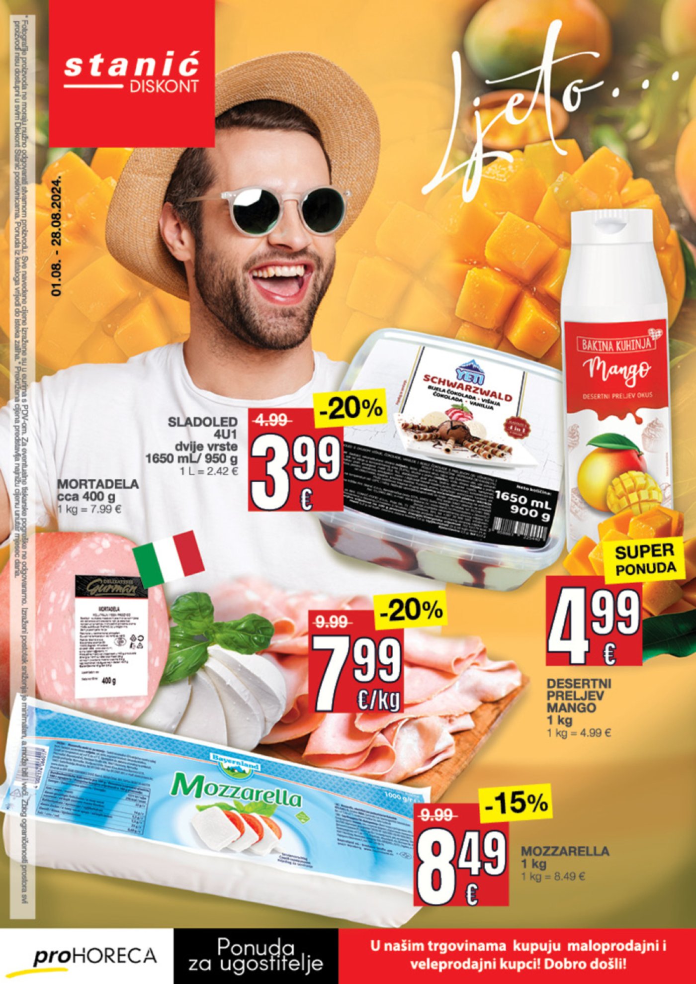 Diskont Stanić katalog Akcija 01.08.-28.08.2024.