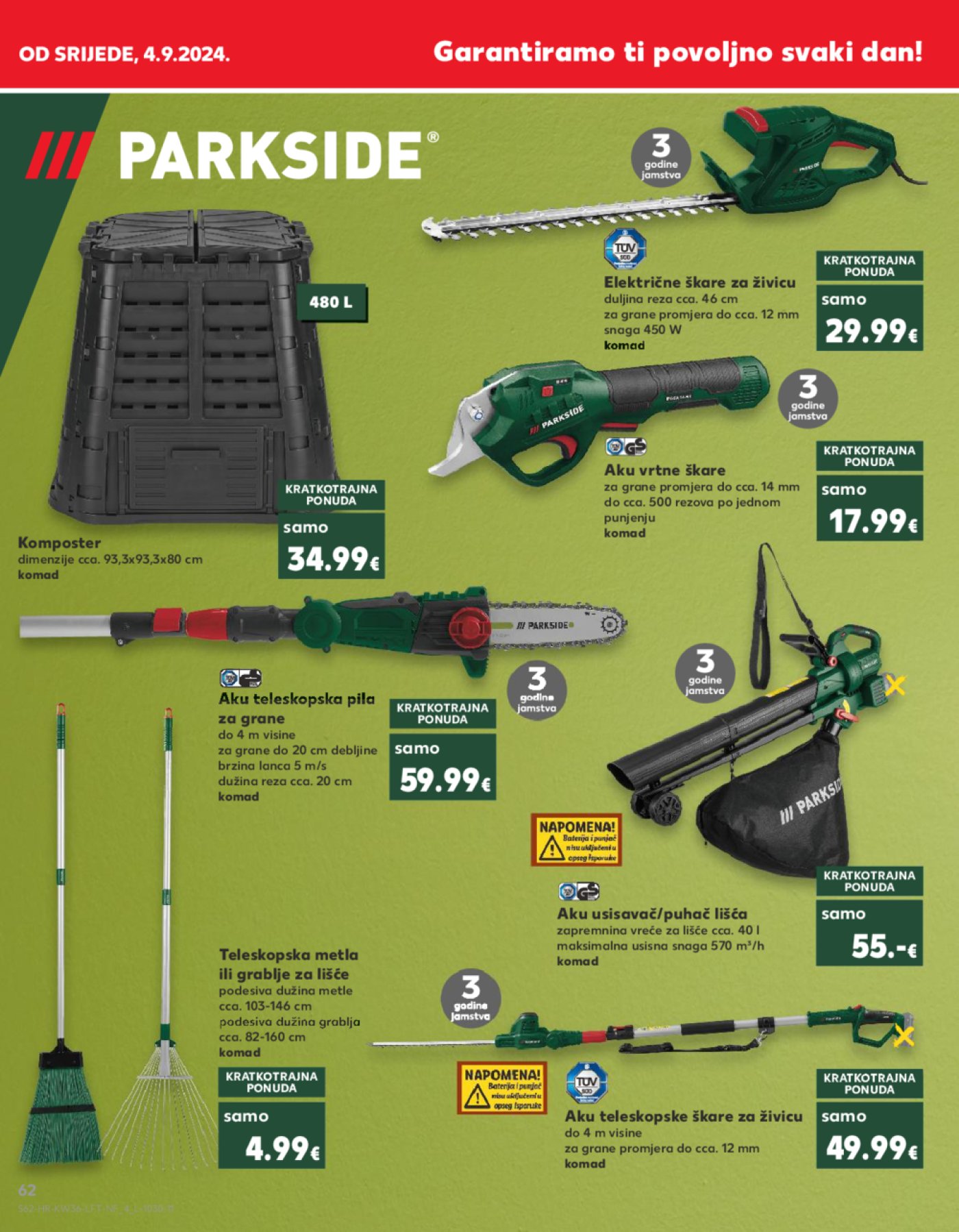 Kaufland katalog Akcija 04.09.-10.09.2024. Odabrane poslovnice
