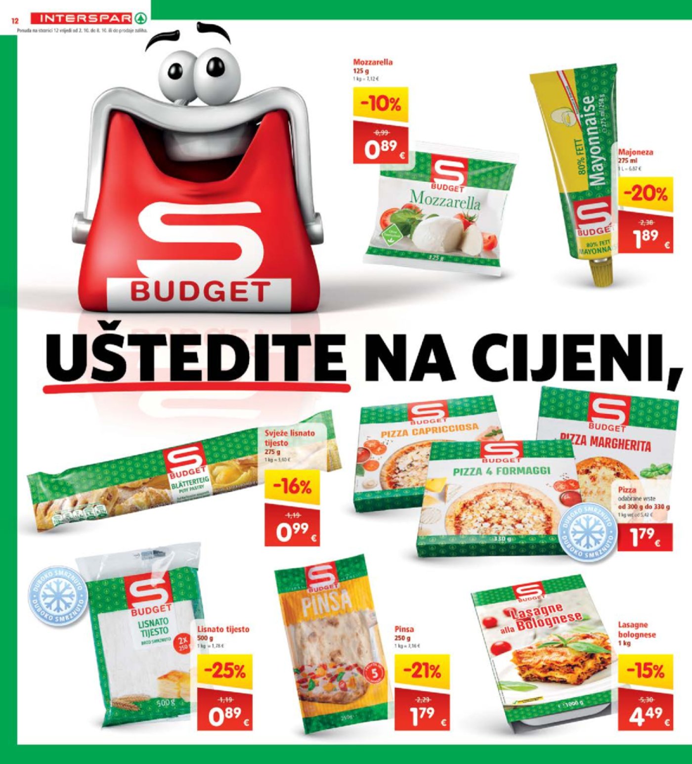 INTERSPAR katalog Akcija 02.10.-08.10.2024.