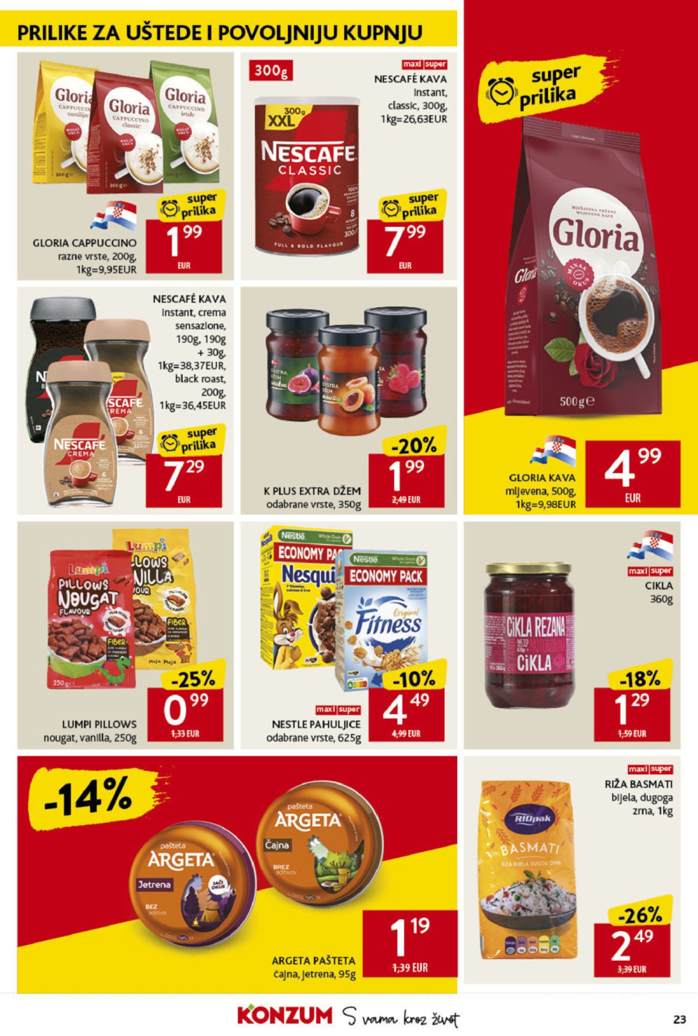 Konzum katalog Akcija 03.10.-09.10.2024.