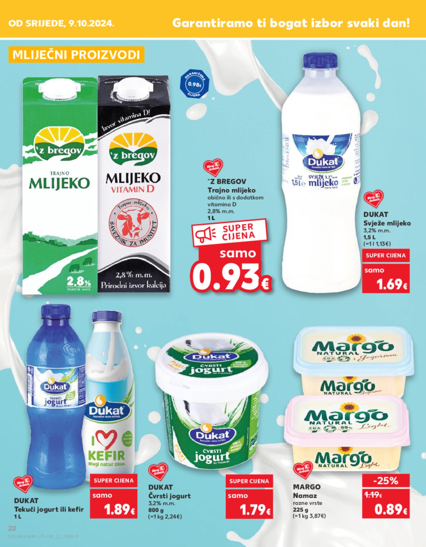 Kaufland katalog Akcija 09.10.-15.10.2024. Odabrane poslovnice
