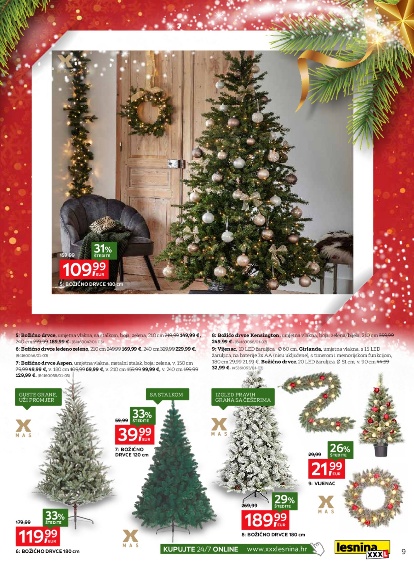 Lesnina katalog Čarolija Božića 29.10.-30.11.2024.