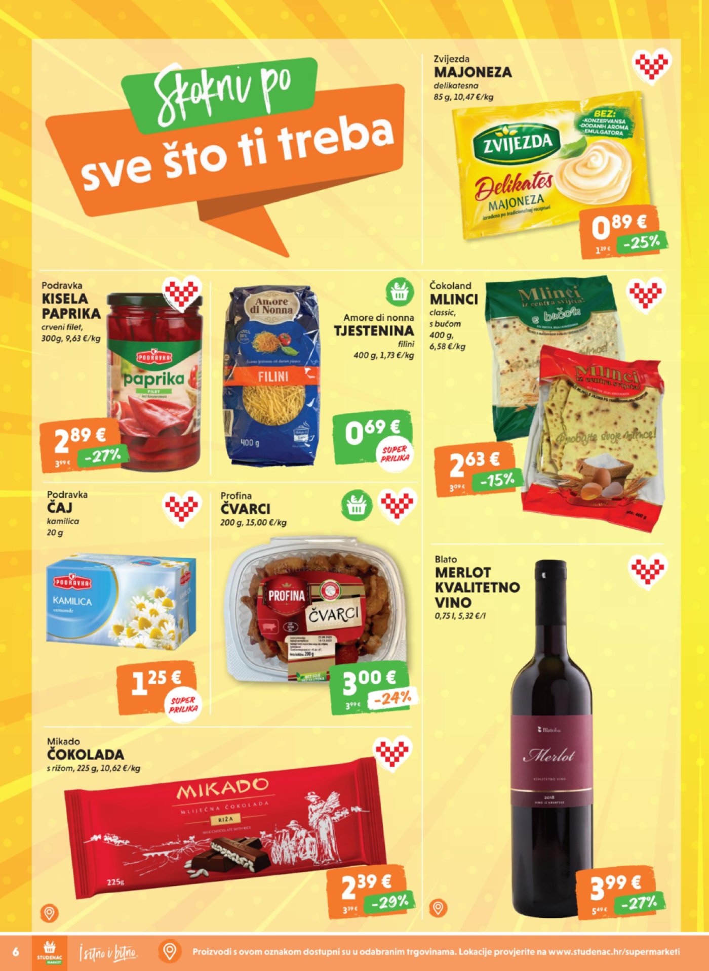 Studenac katalog Akcija 31.10.-6.11.2024.