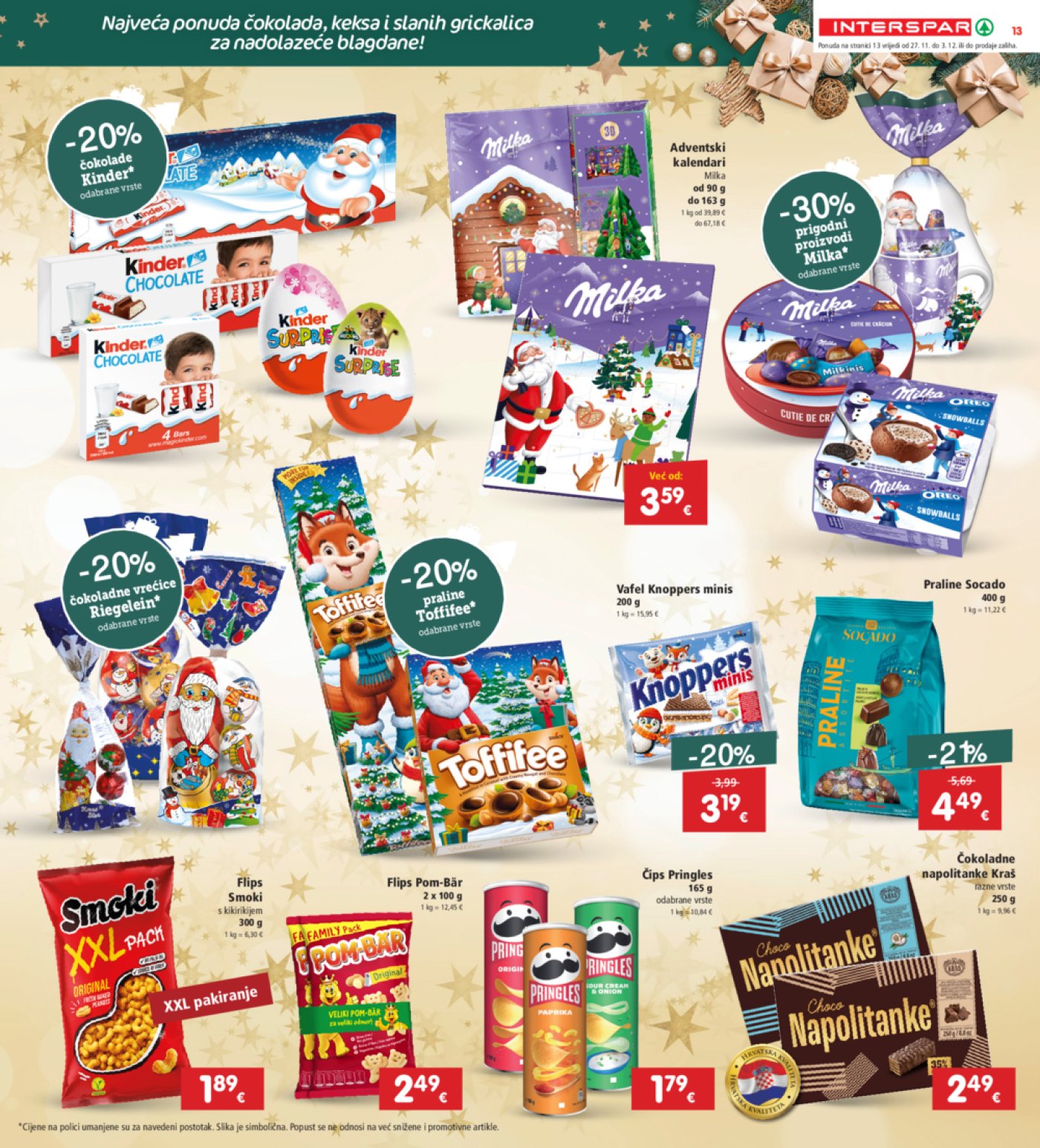INTERSPAR katalog Akcija 27.11.-03.12.2024.
