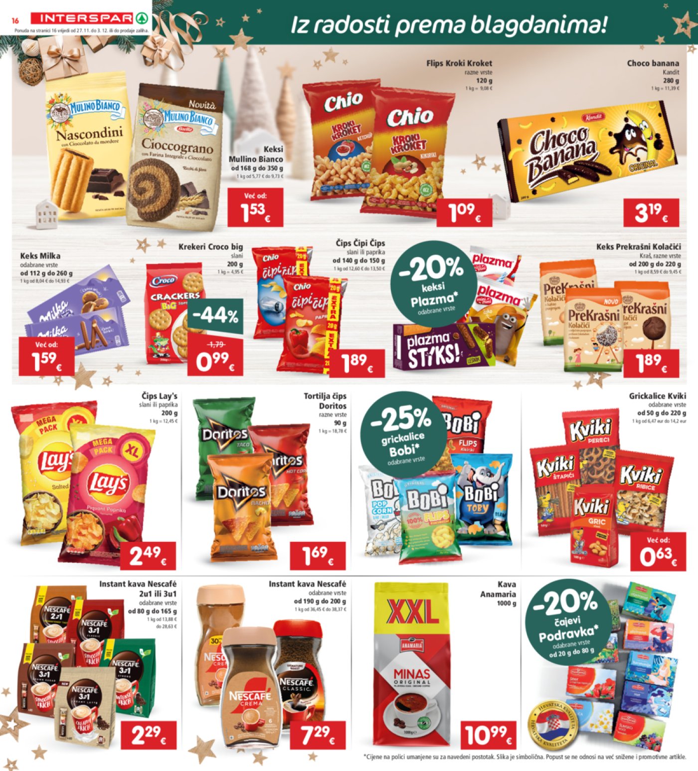 INTERSPAR katalog Akcija 27.11.-03.12.2024.