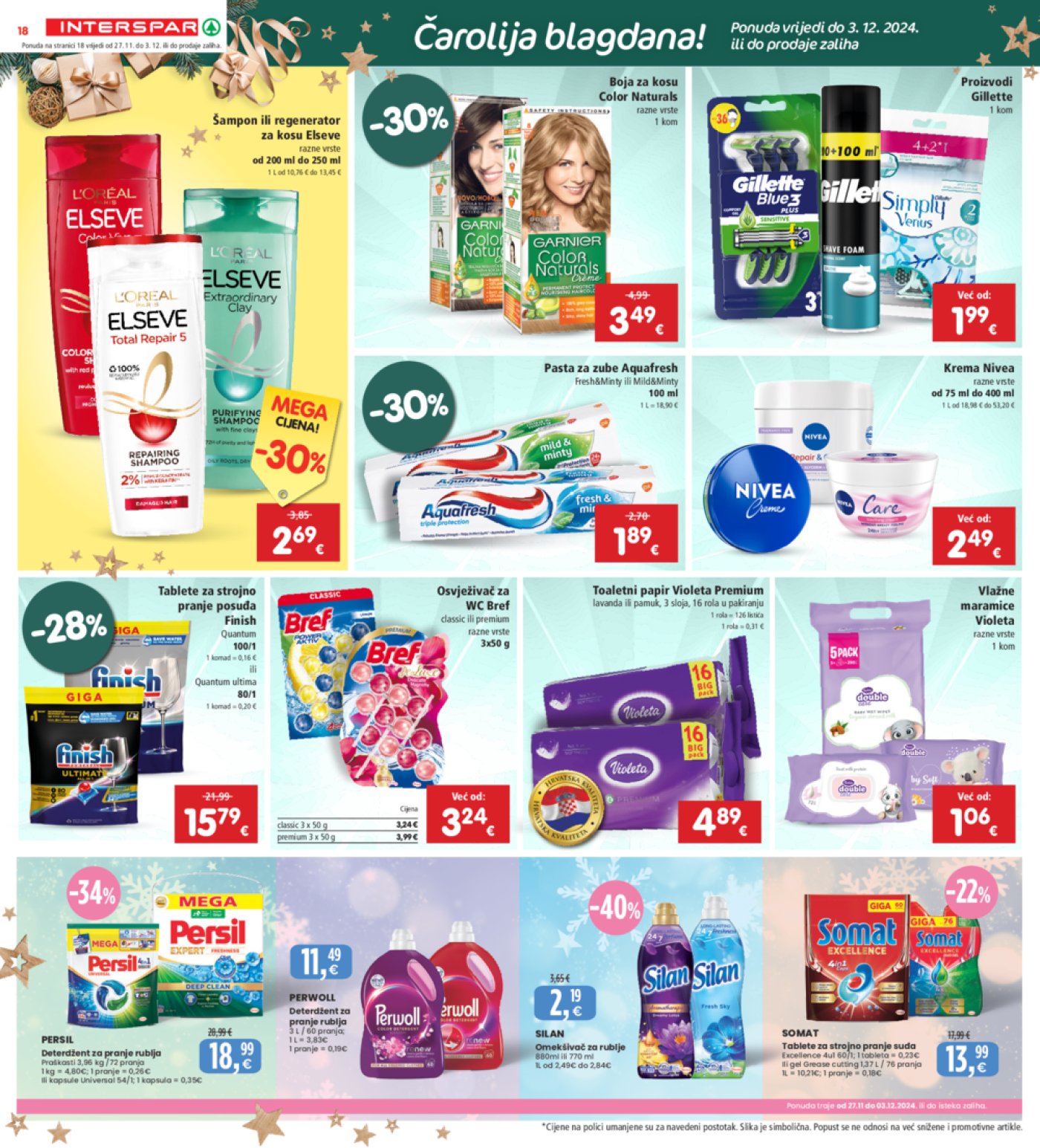 INTERSPAR katalog Akcija 27.11.-03.12.2024.