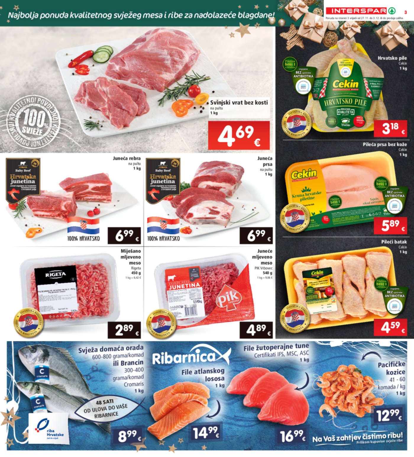INTERSPAR katalog Akcija 27.11.-03.12.2024.
