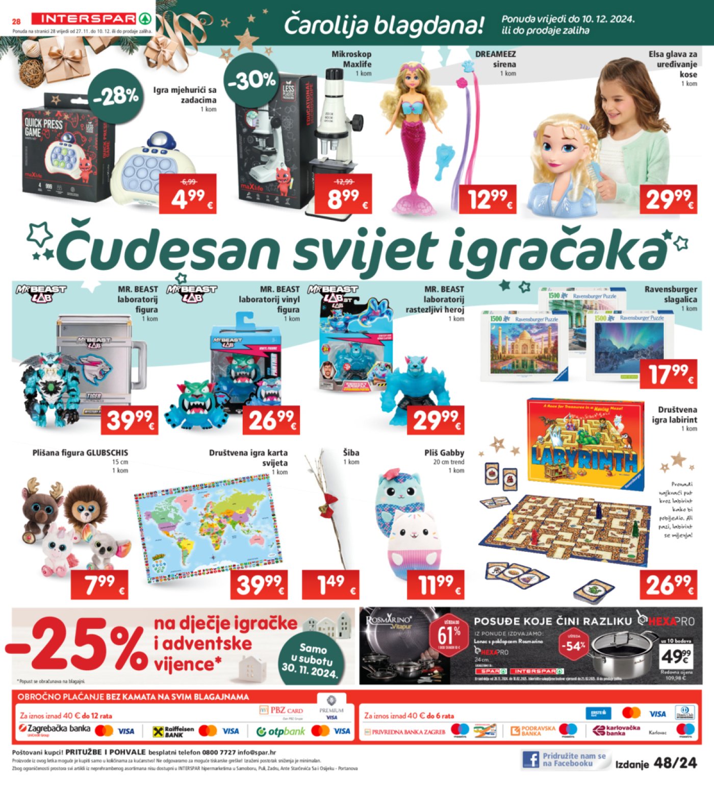 INTERSPAR katalog Akcija 27.11.-03.12.2024.