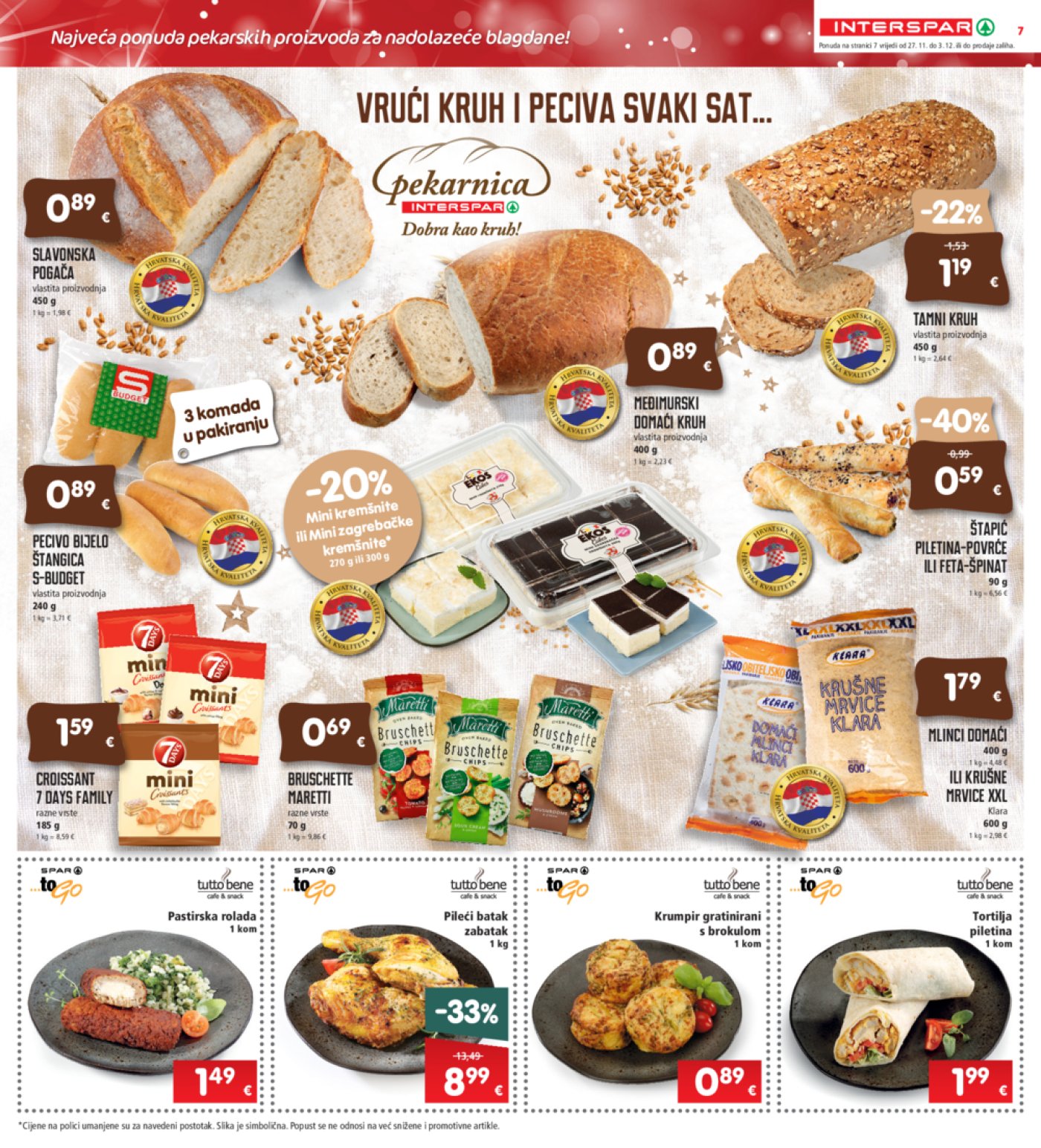 INTERSPAR katalog Akcija 27.11.-03.12.2024.