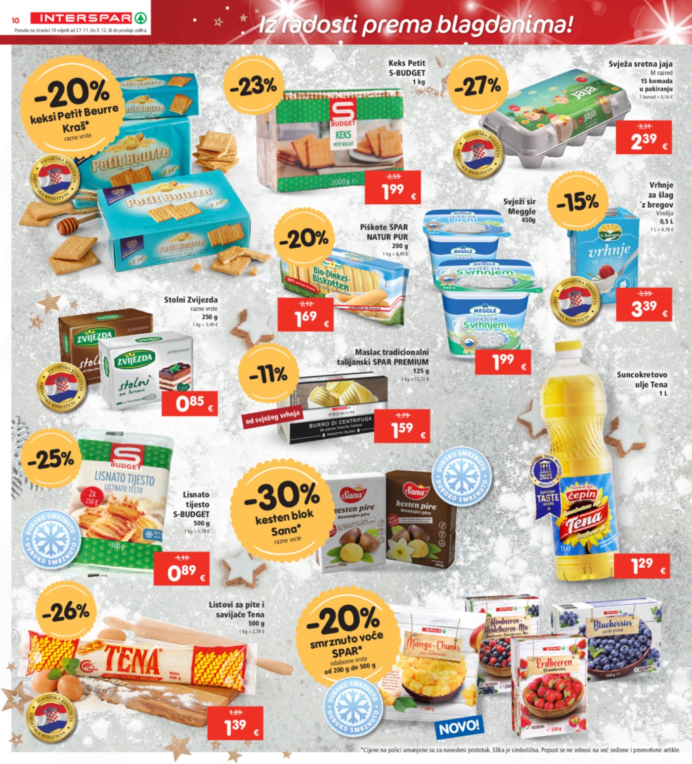 INTERSPAR katalog Akcija 27.11.-03.12.2024.