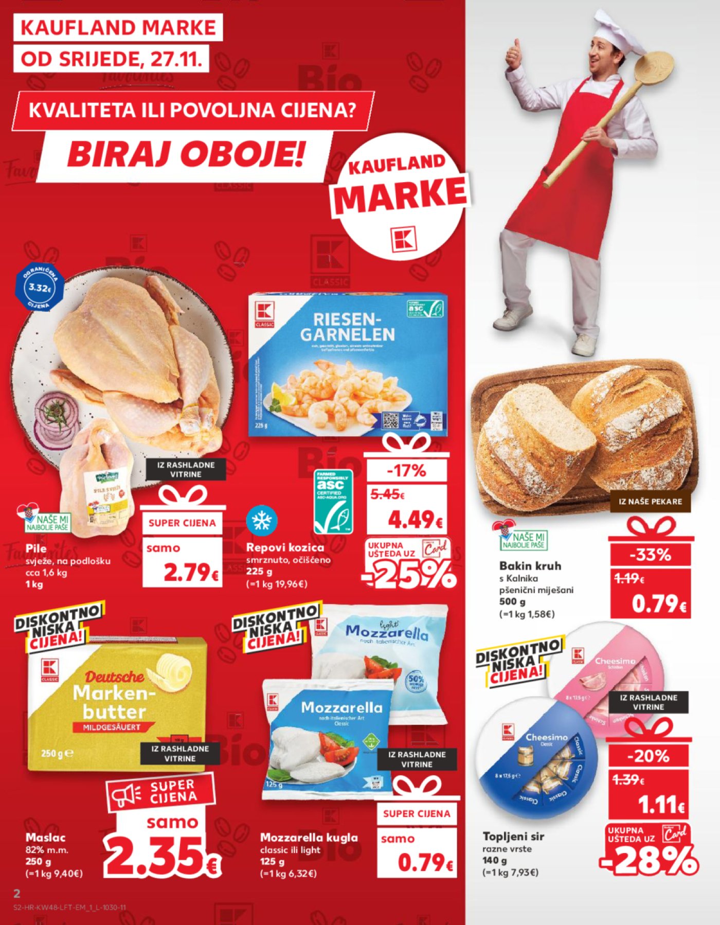 Kaufland katalog Akcija 27.11.-03.12.2024. Odabrane poslovnice