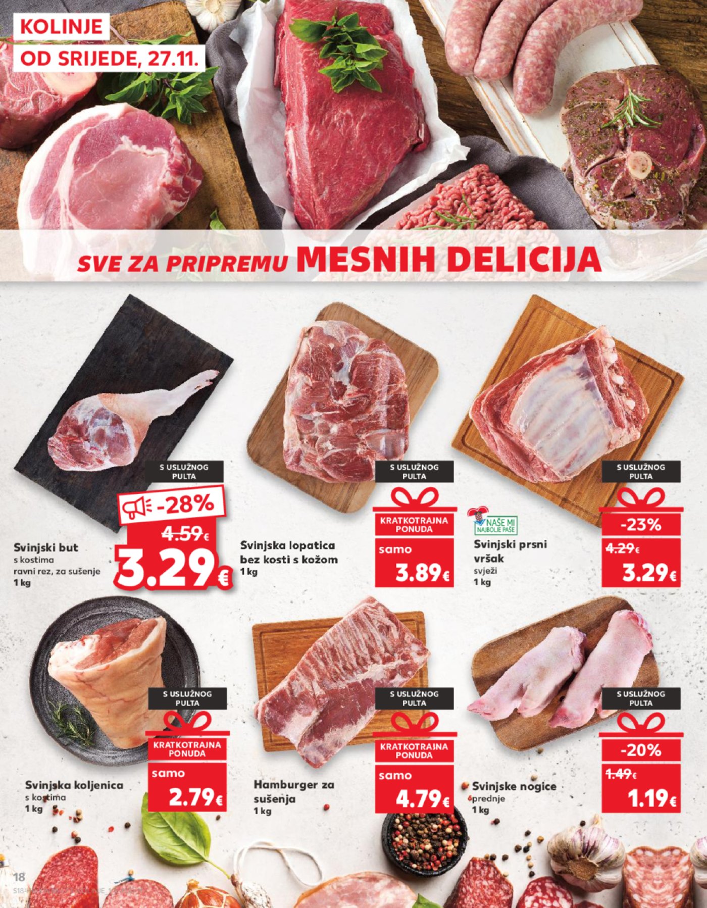 Kaufland katalog Akcija 27.11.-03.12.2024. Odabrane poslovnice