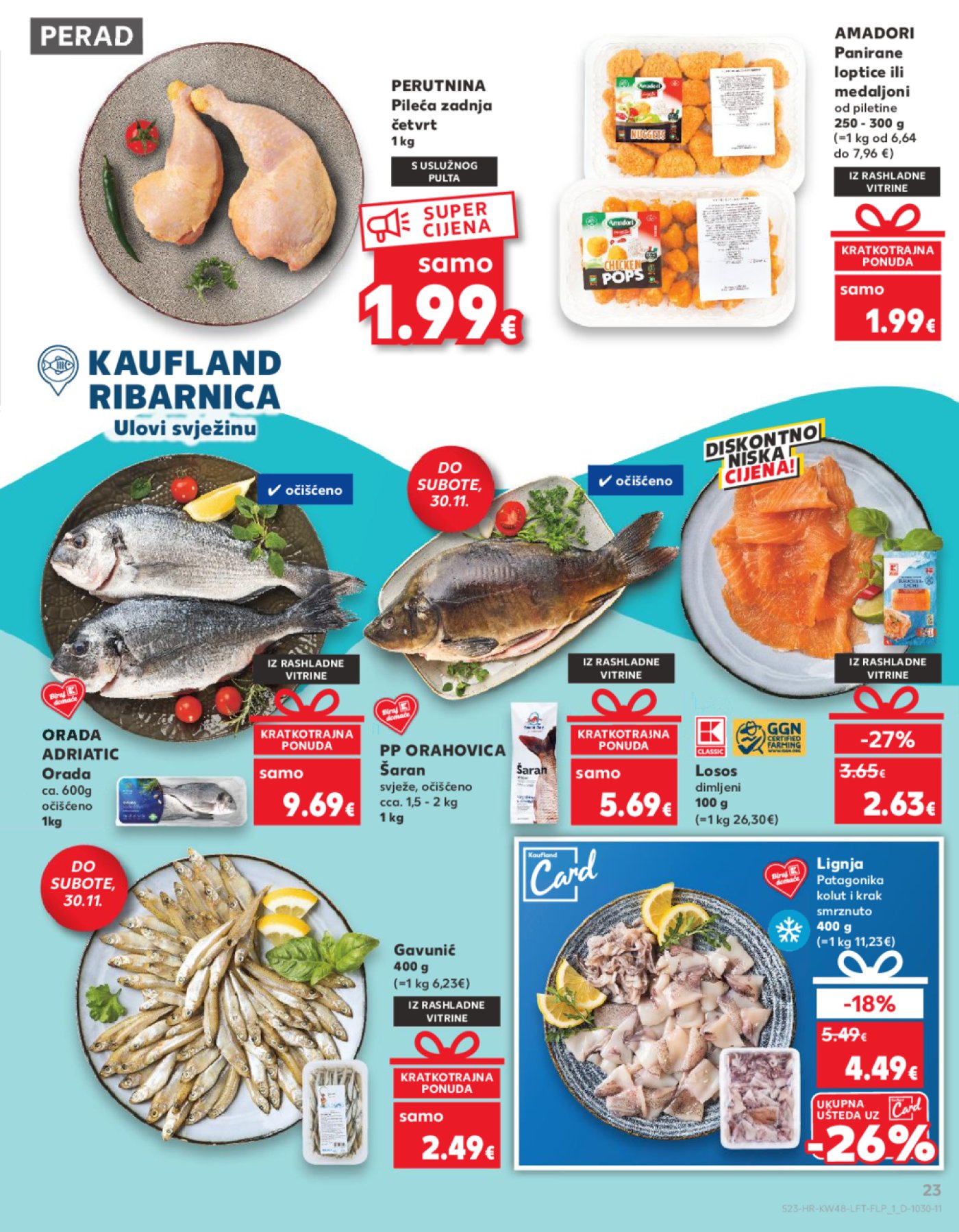 Kaufland katalog Akcija 27.11.-03.12.2024. Odabrane poslovnice