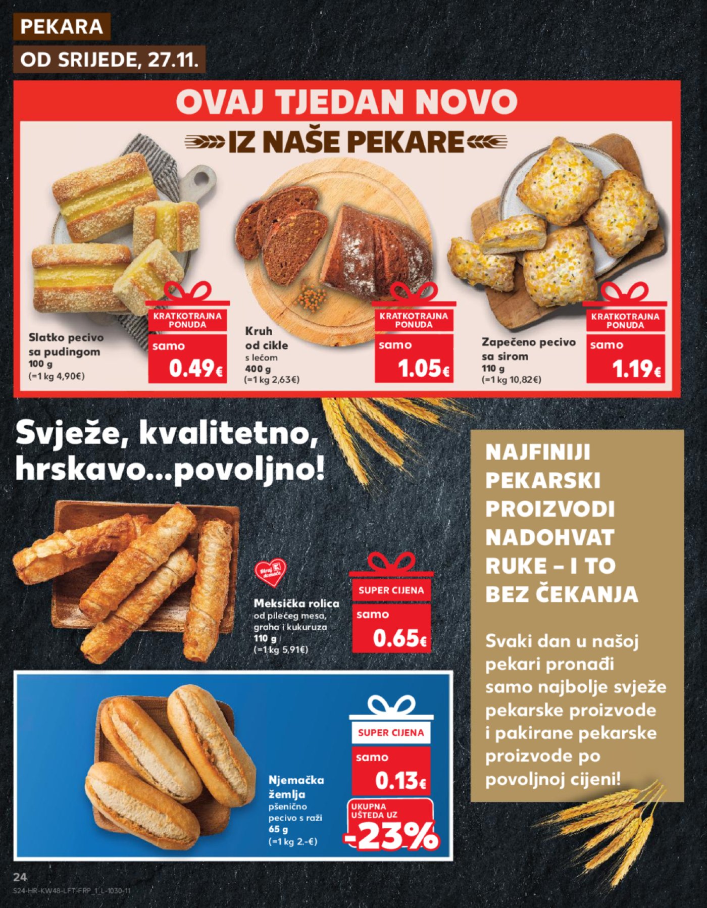 Kaufland katalog Akcija 27.11.-03.12.2024. Odabrane poslovnice