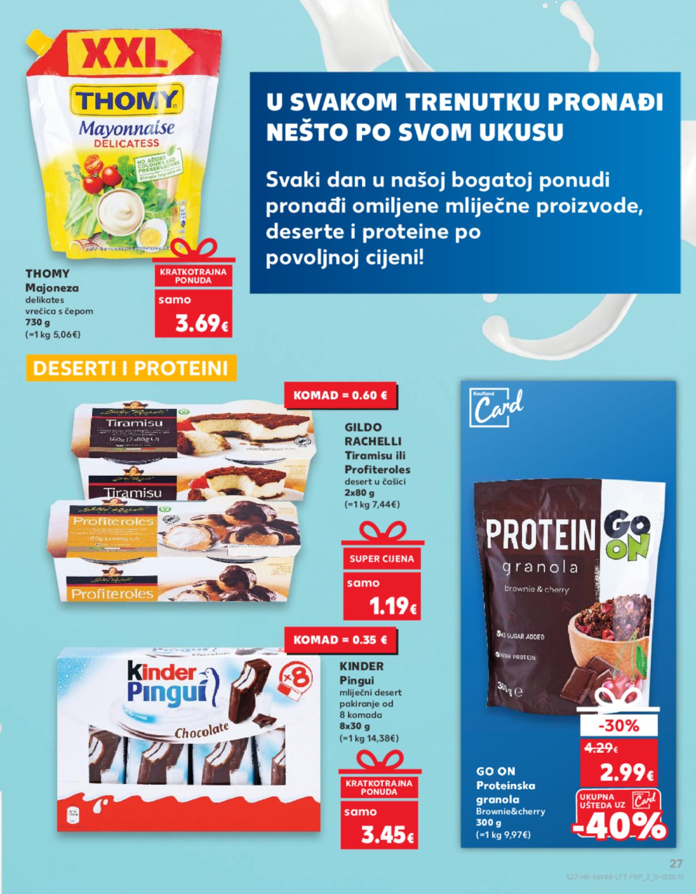 Kaufland katalog Akcija 27.11.-03.12.2024. Odabrane poslovnice