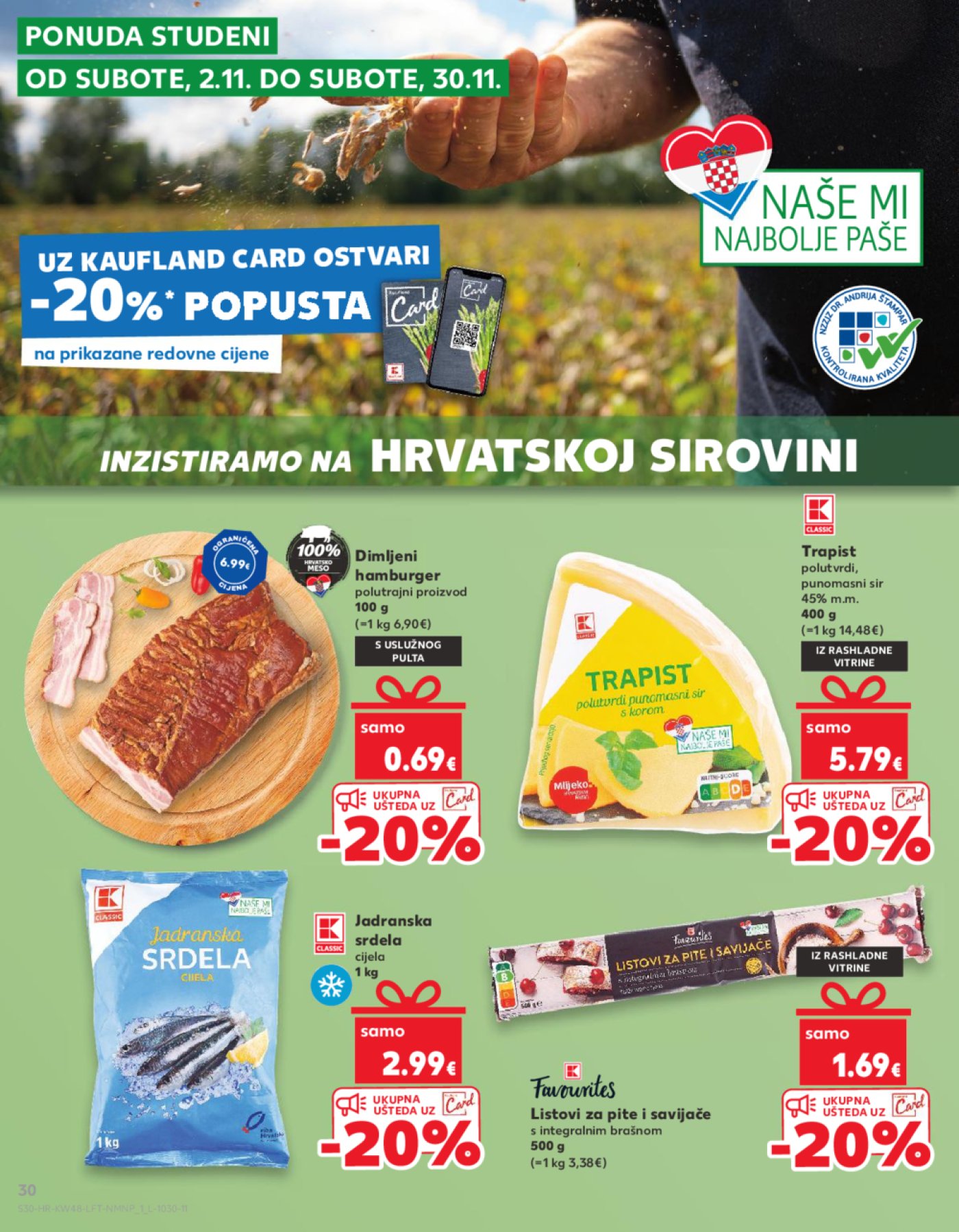 Kaufland katalog Akcija 27.11.-03.12.2024. Odabrane poslovnice