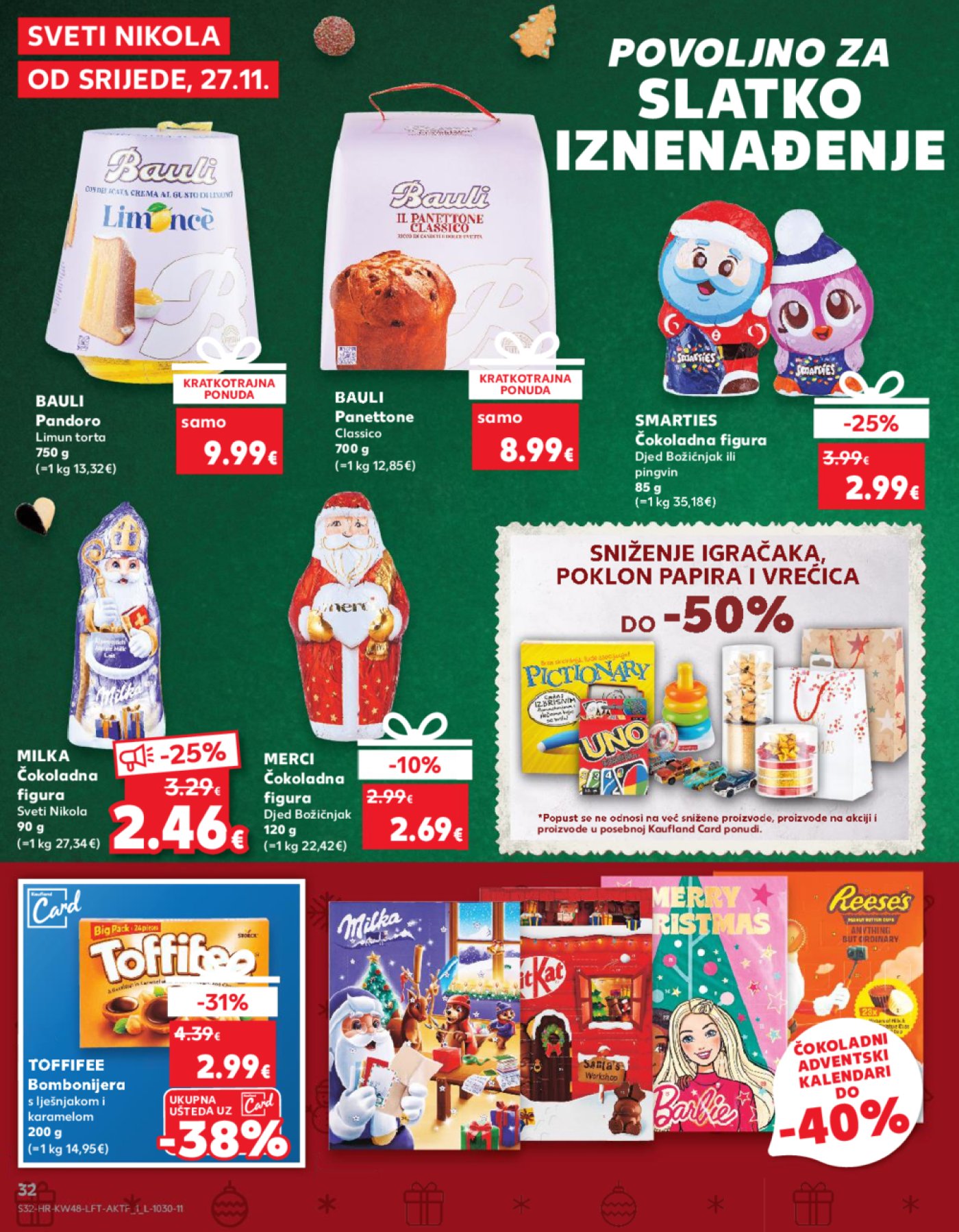 Kaufland katalog Akcija 27.11.-03.12.2024. Odabrane poslovnice