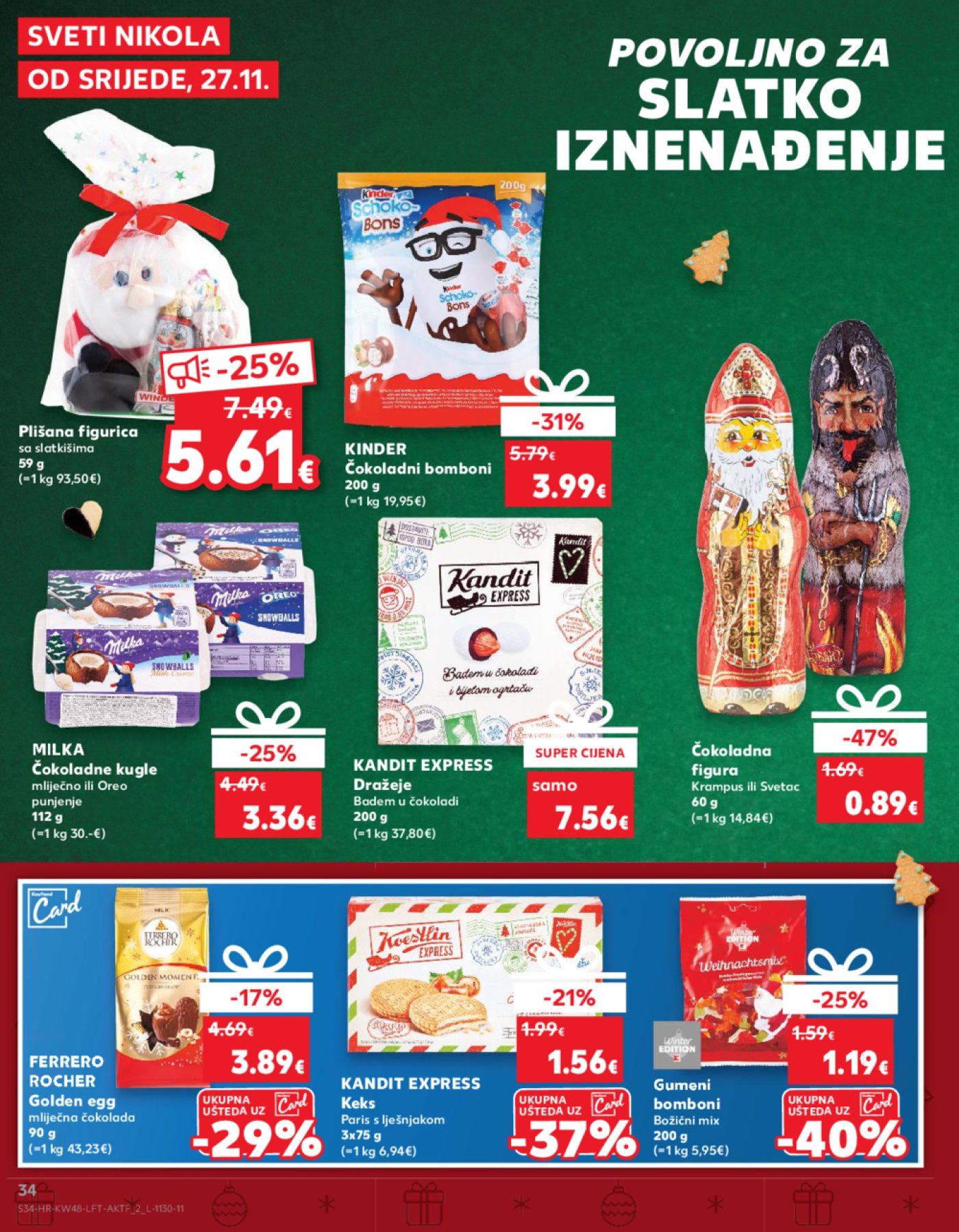 Kaufland katalog Akcija 27.11.-03.12.2024. Odabrane poslovnice