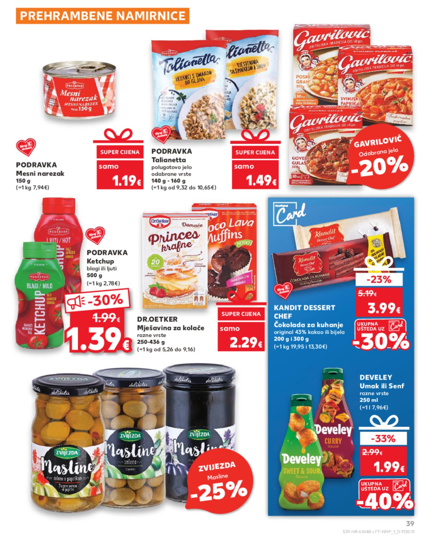 Kaufland katalog Akcija 27.11.-03.12.2024. Odabrane poslovnice